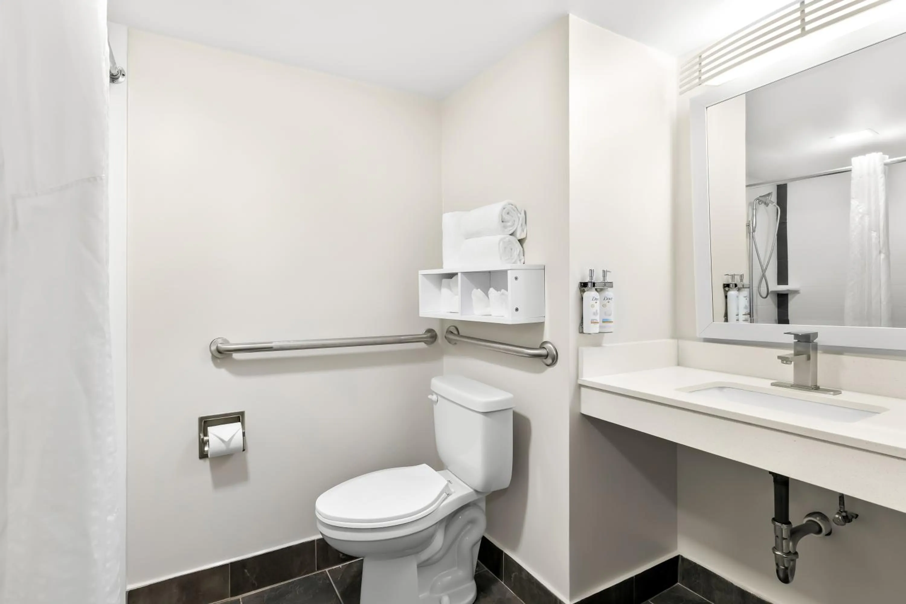 Bathroom in Holiday Inn Express Atlanta Galleria-Ballpark Area by IHG