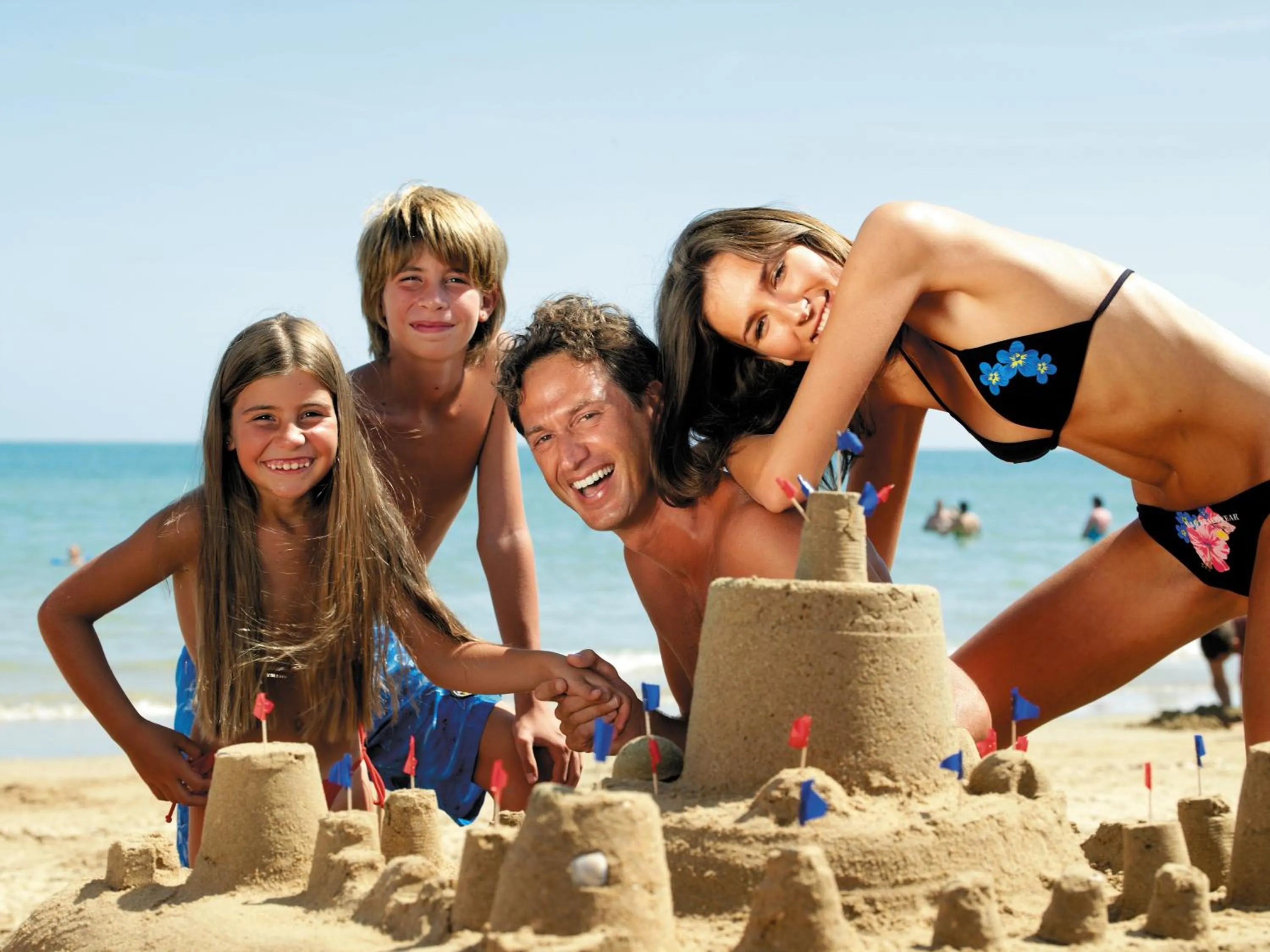 Beach in Hotel President