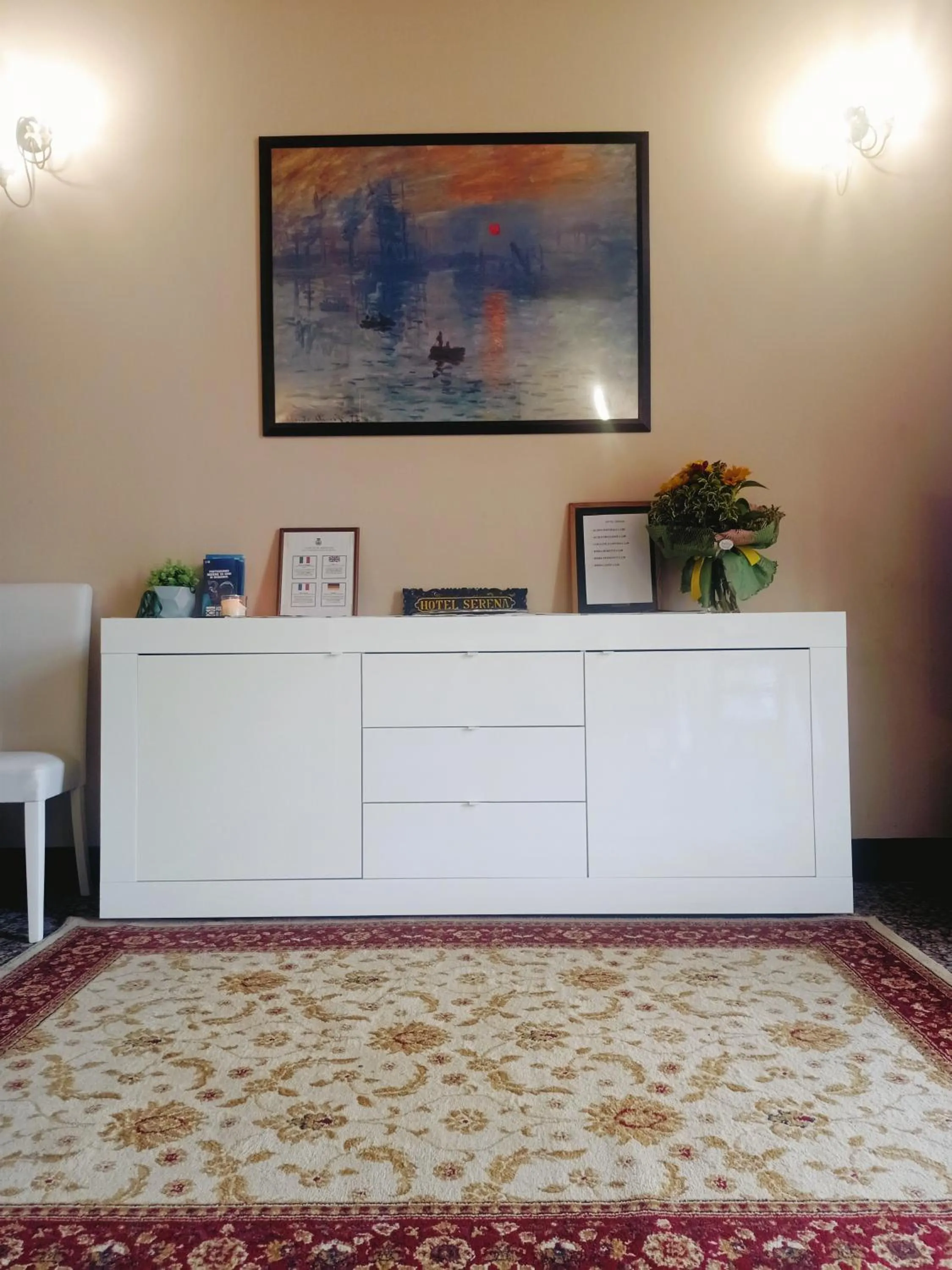 Lobby or reception, Bed in Hotel Serena