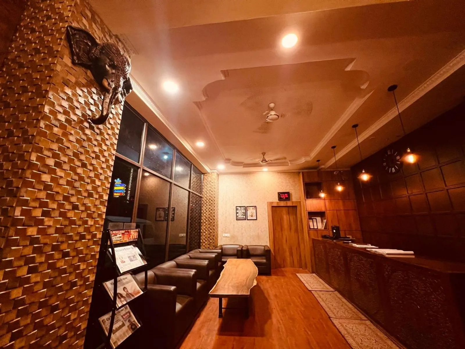 Lobby or reception in Hotel Bluemoon