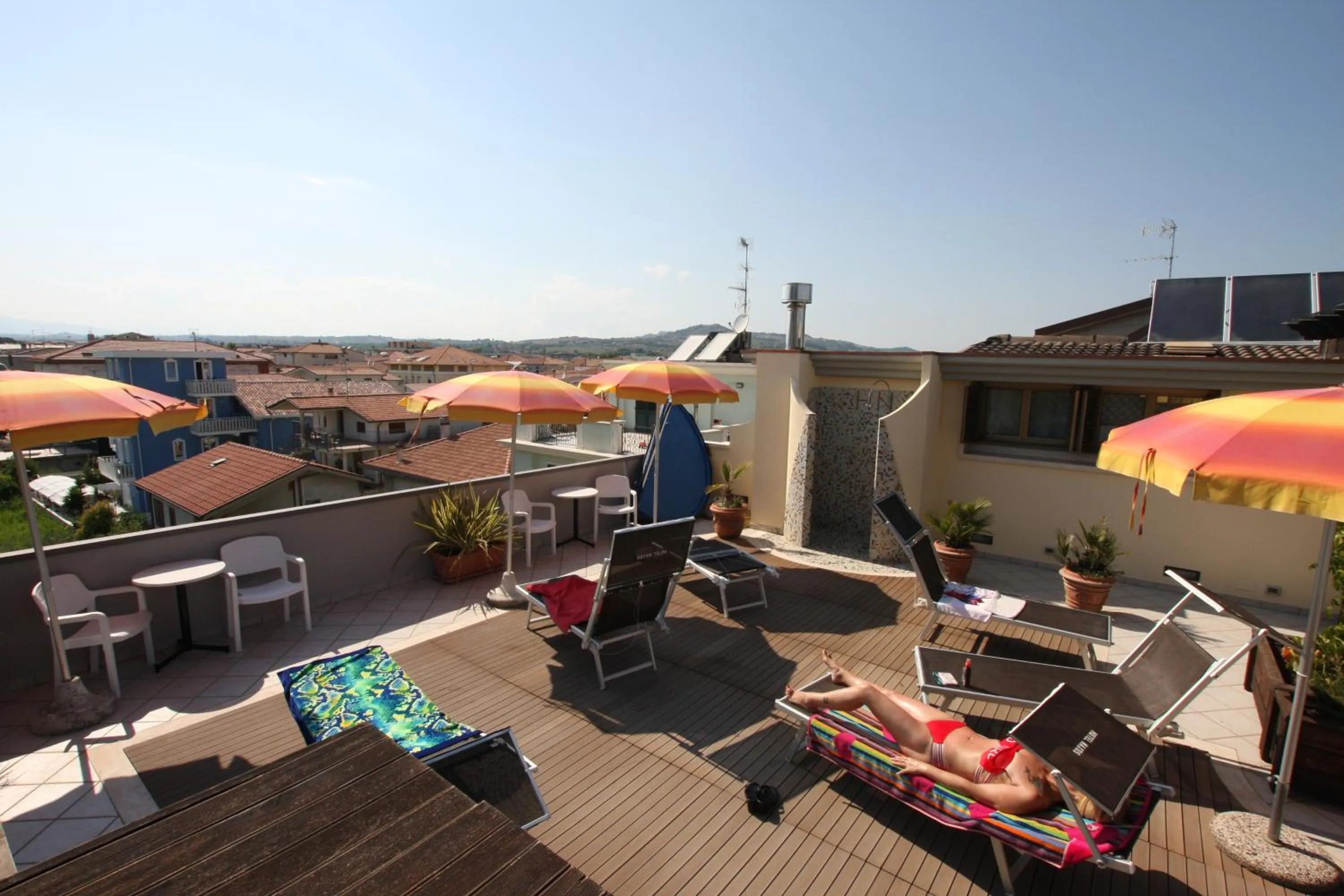 Solarium in Hotel Naxos B&B