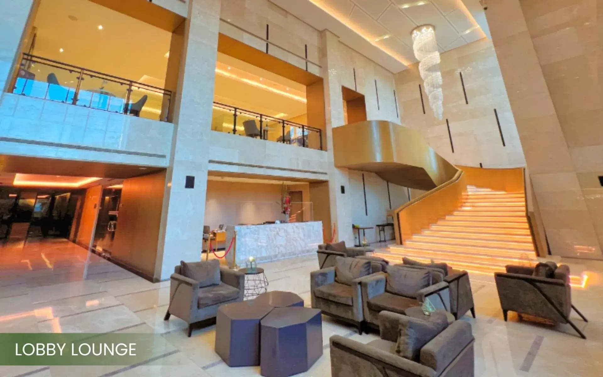 Lobby or reception in Acacia Hotel Davao Lobby or reception in Acacia Hotel Davao