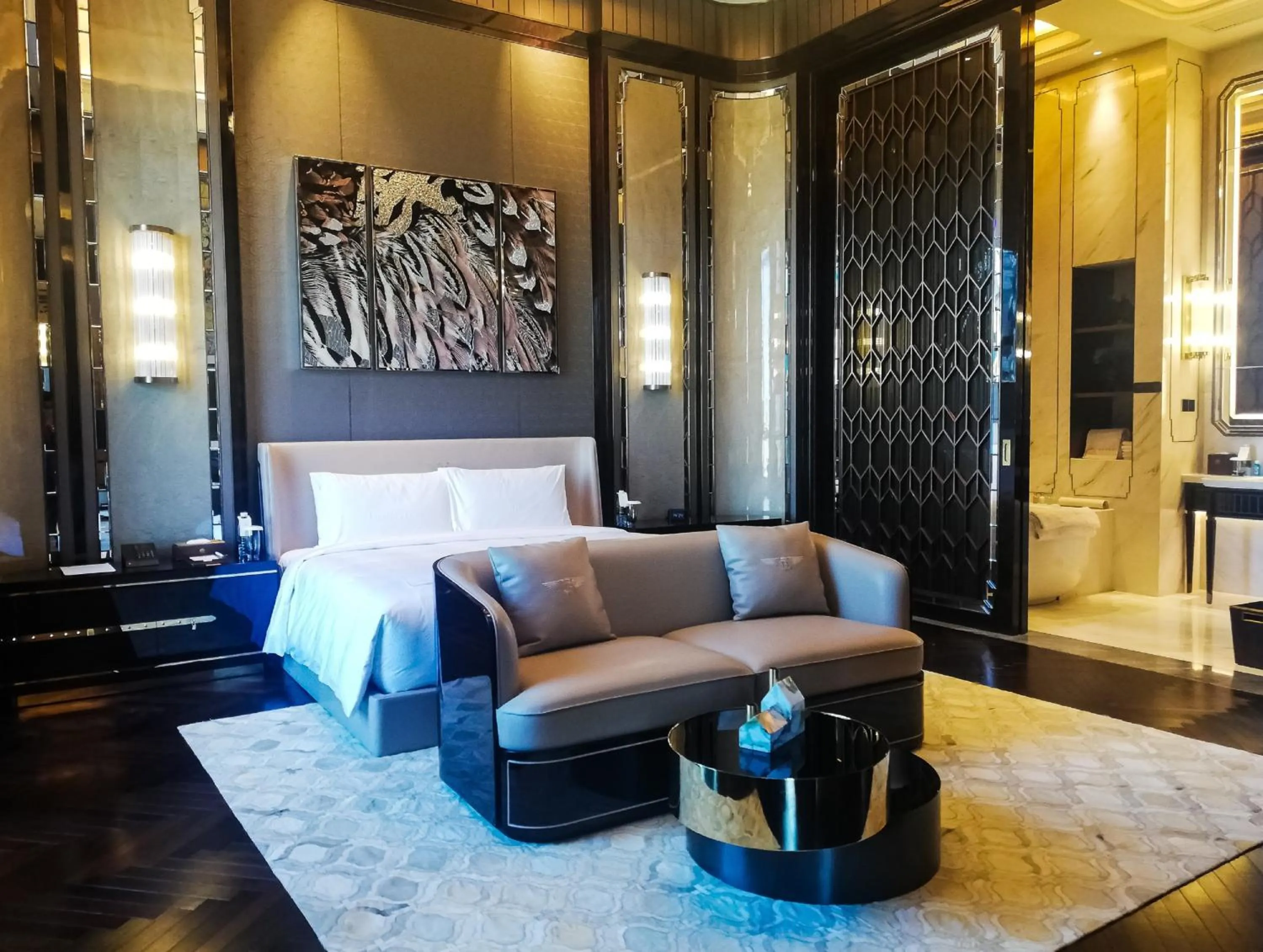 Bedroom in Jin Bei Palace Hotel