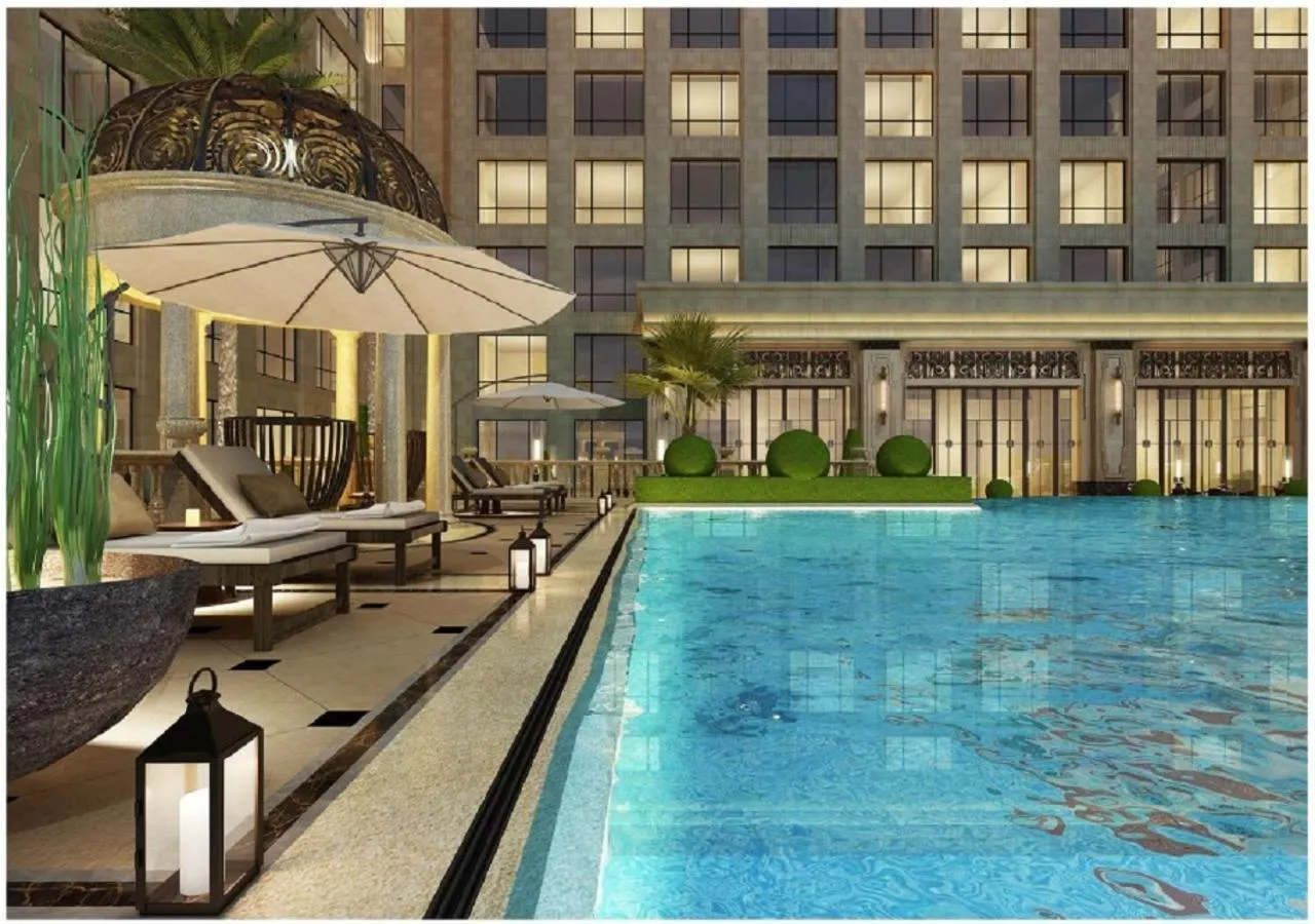 Swimming pool in Jin Bei Palace Hotel