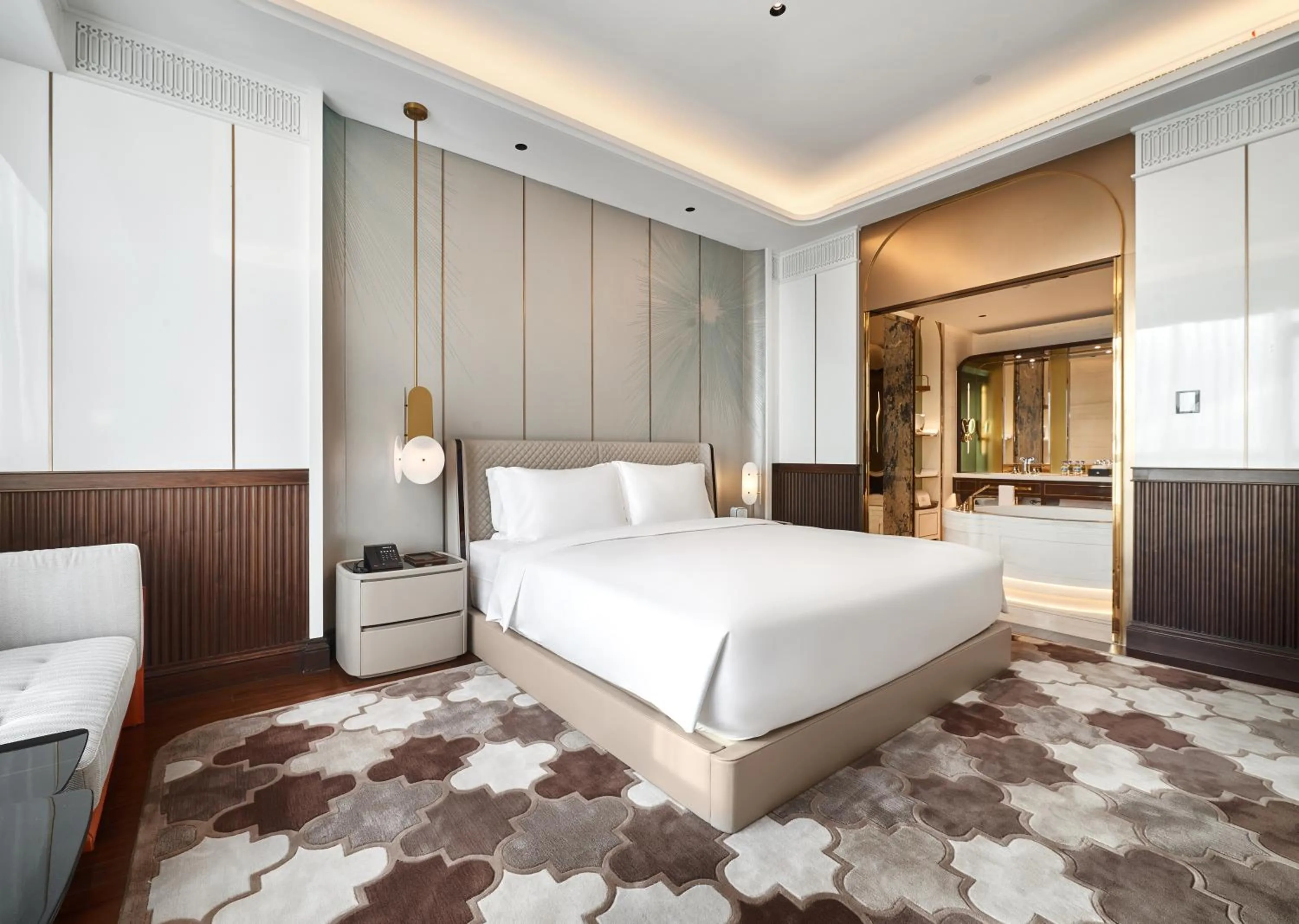 Bedroom in Jin Bei Palace Hotel