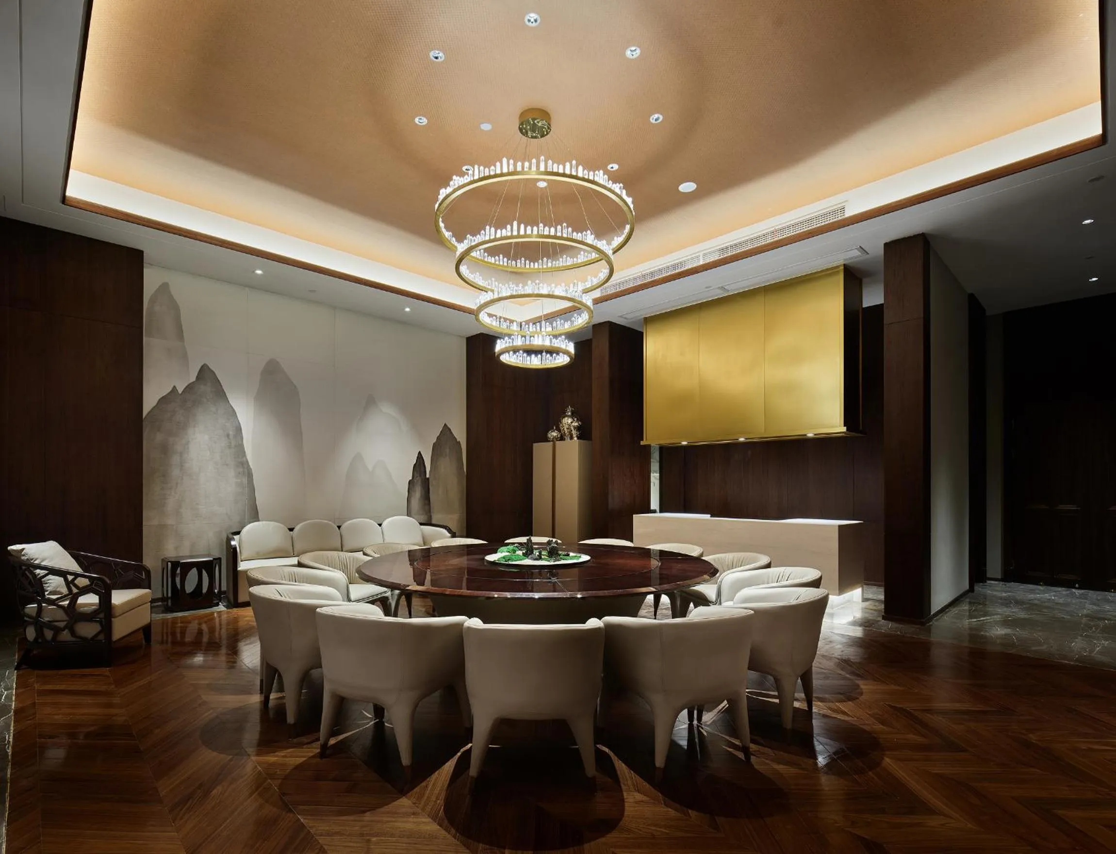 Dining area in Jin Bei Palace Hotel