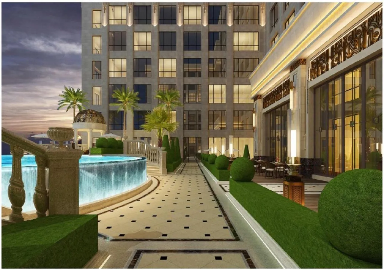 Swimming pool in Jin Bei Palace Hotel