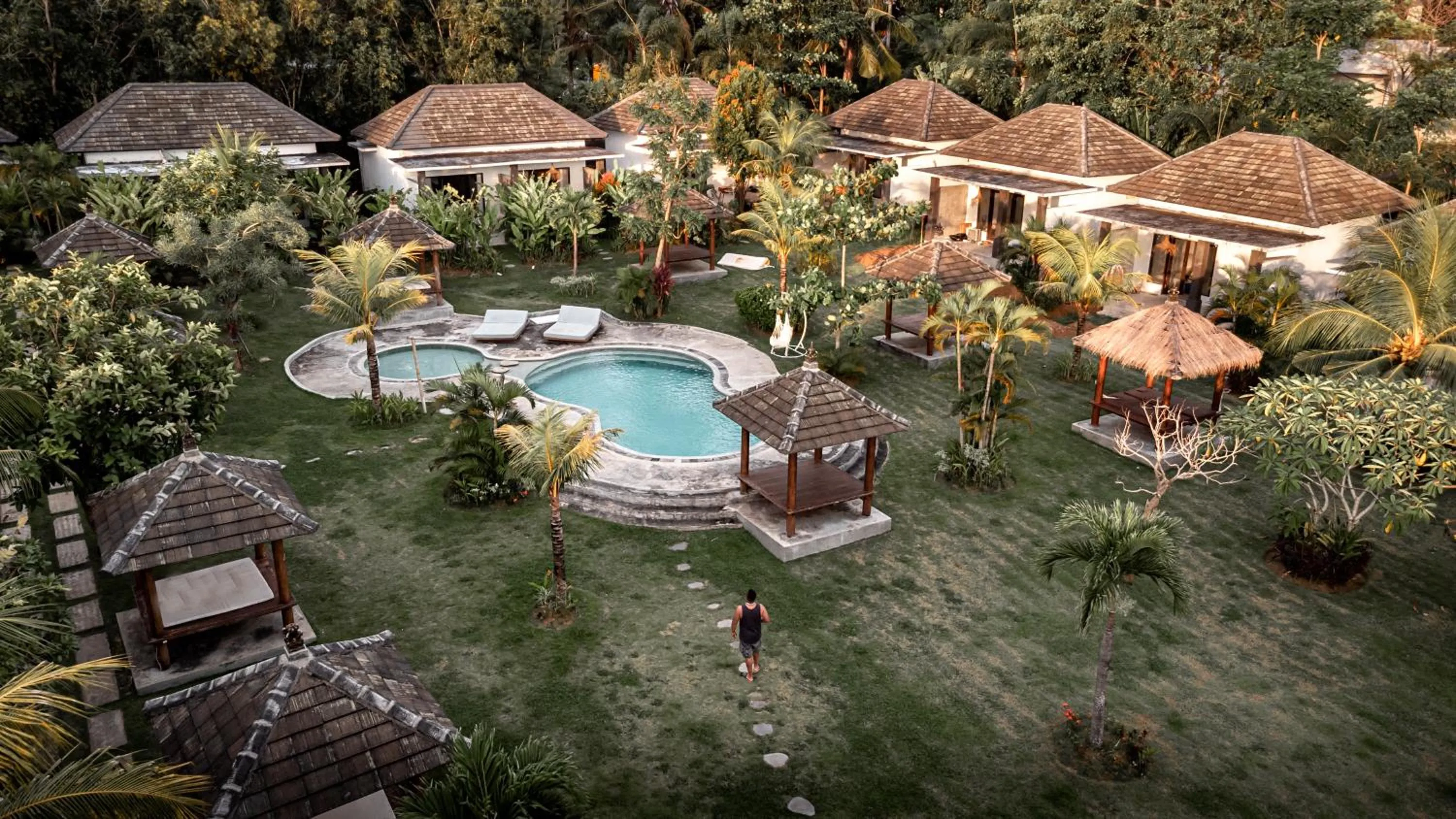 Garden in Village Bali