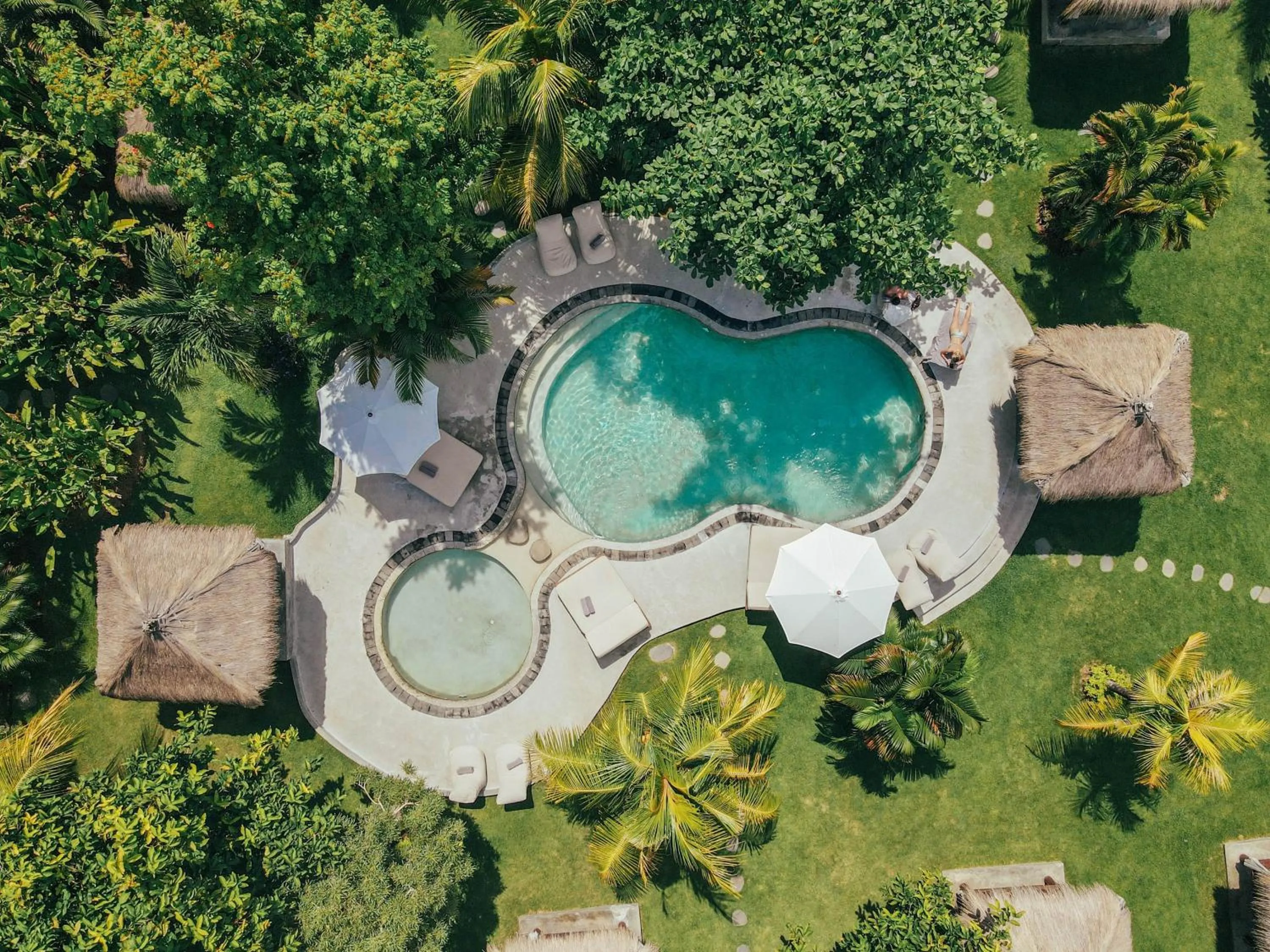 Garden view in Village Bali
