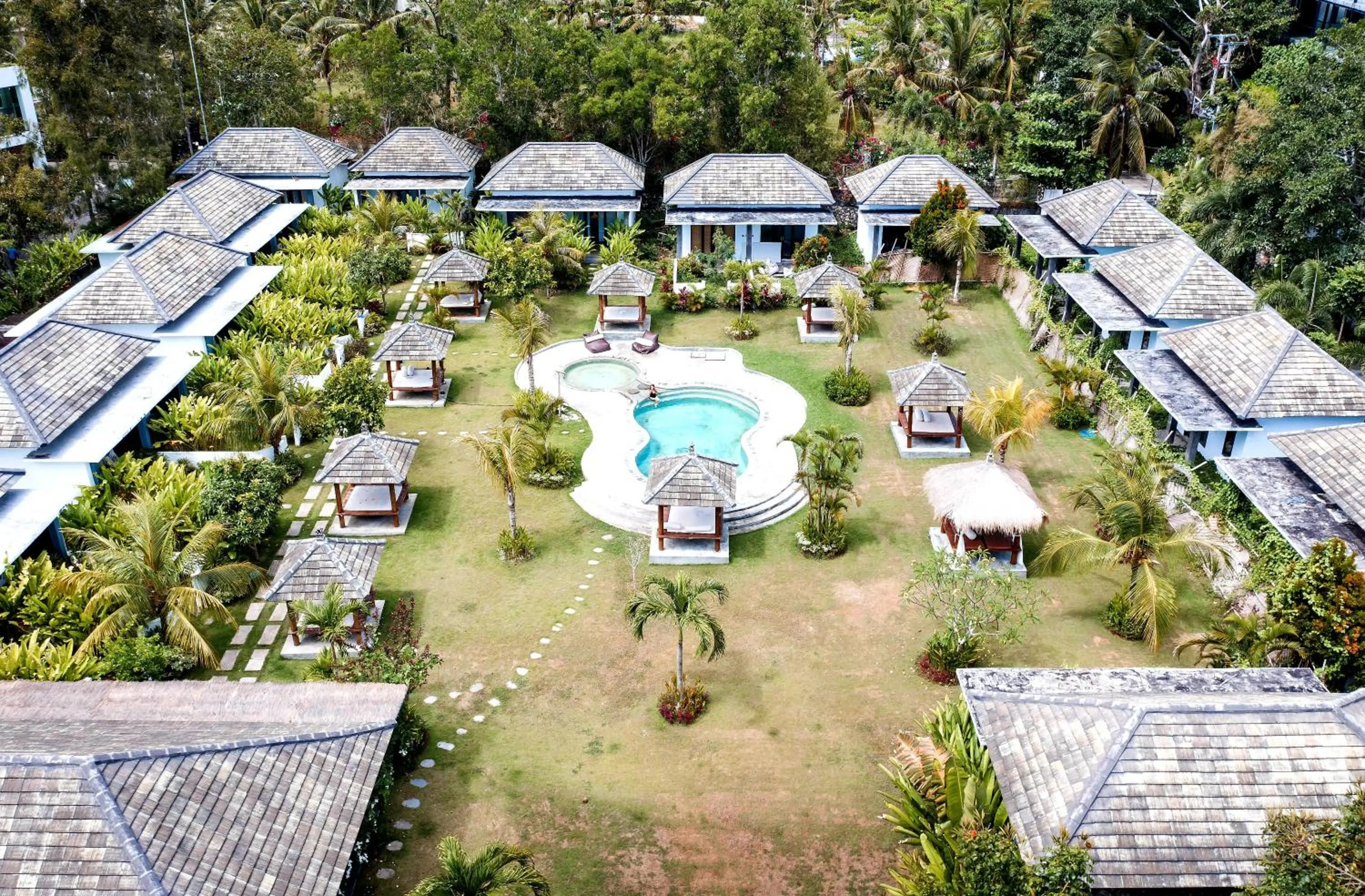 Bird's eye view in Village Bali