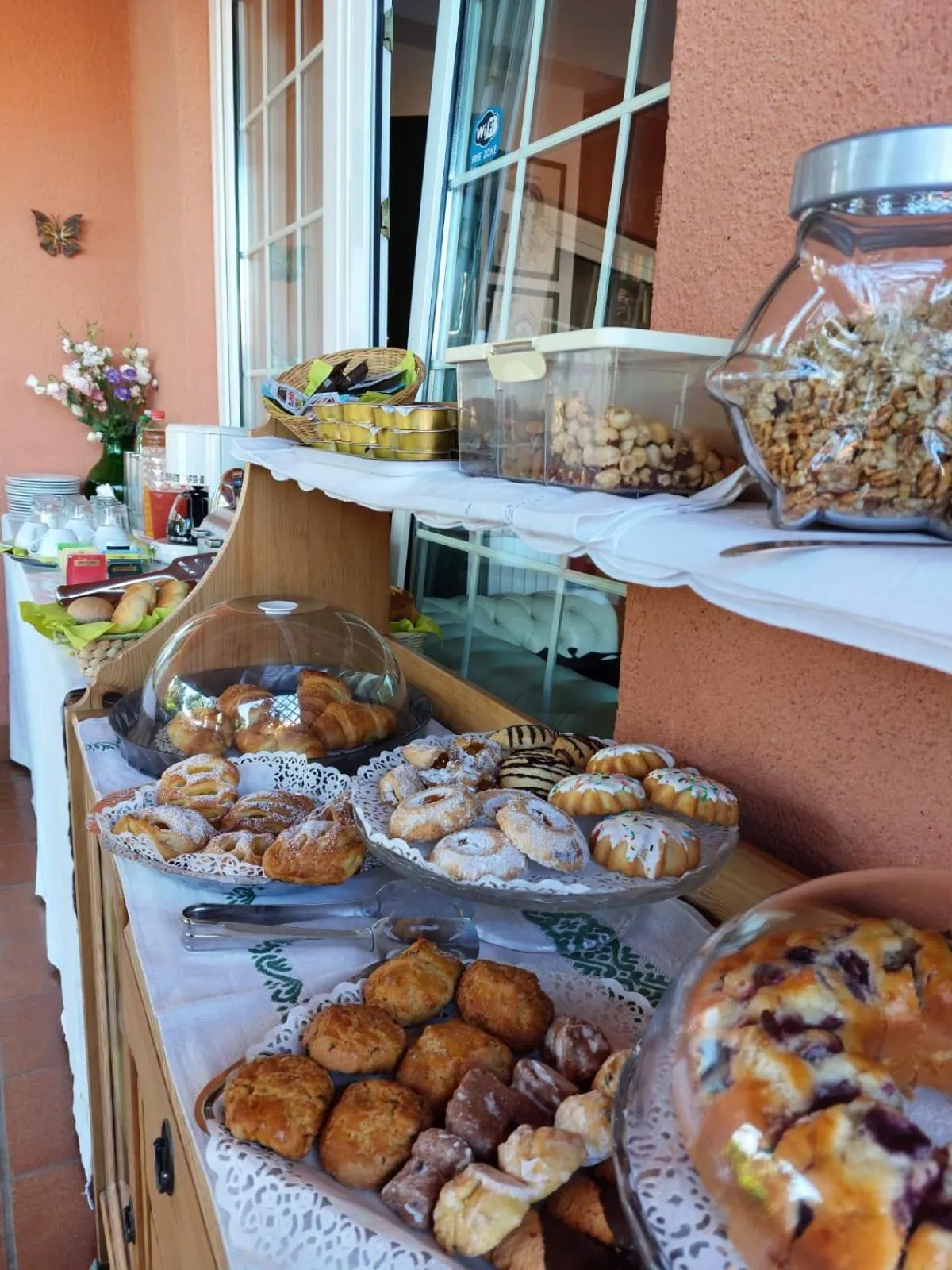 Buffet breakfast in B&B Villa Di Giorgi