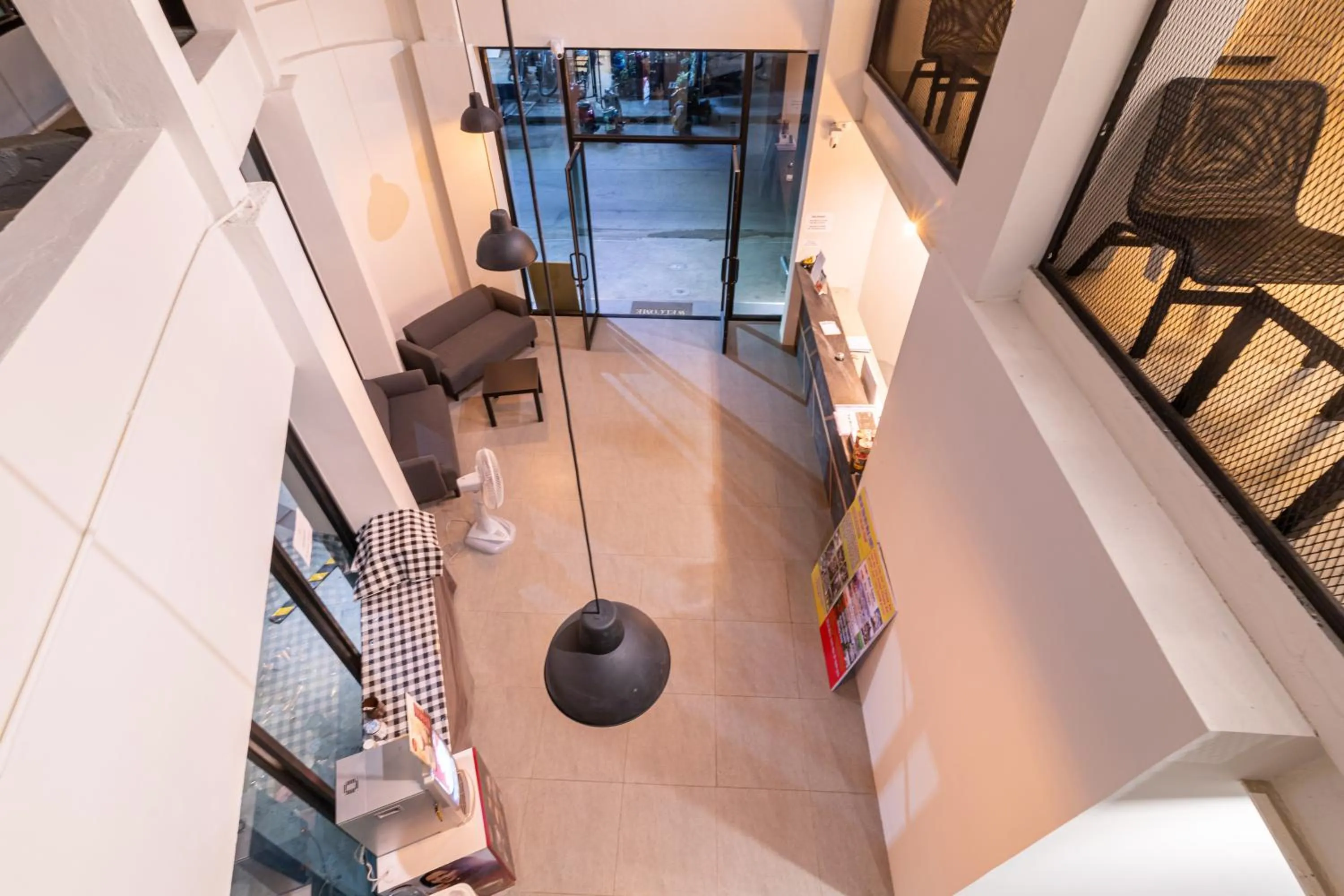 Bird's eye view in Nap Hotel