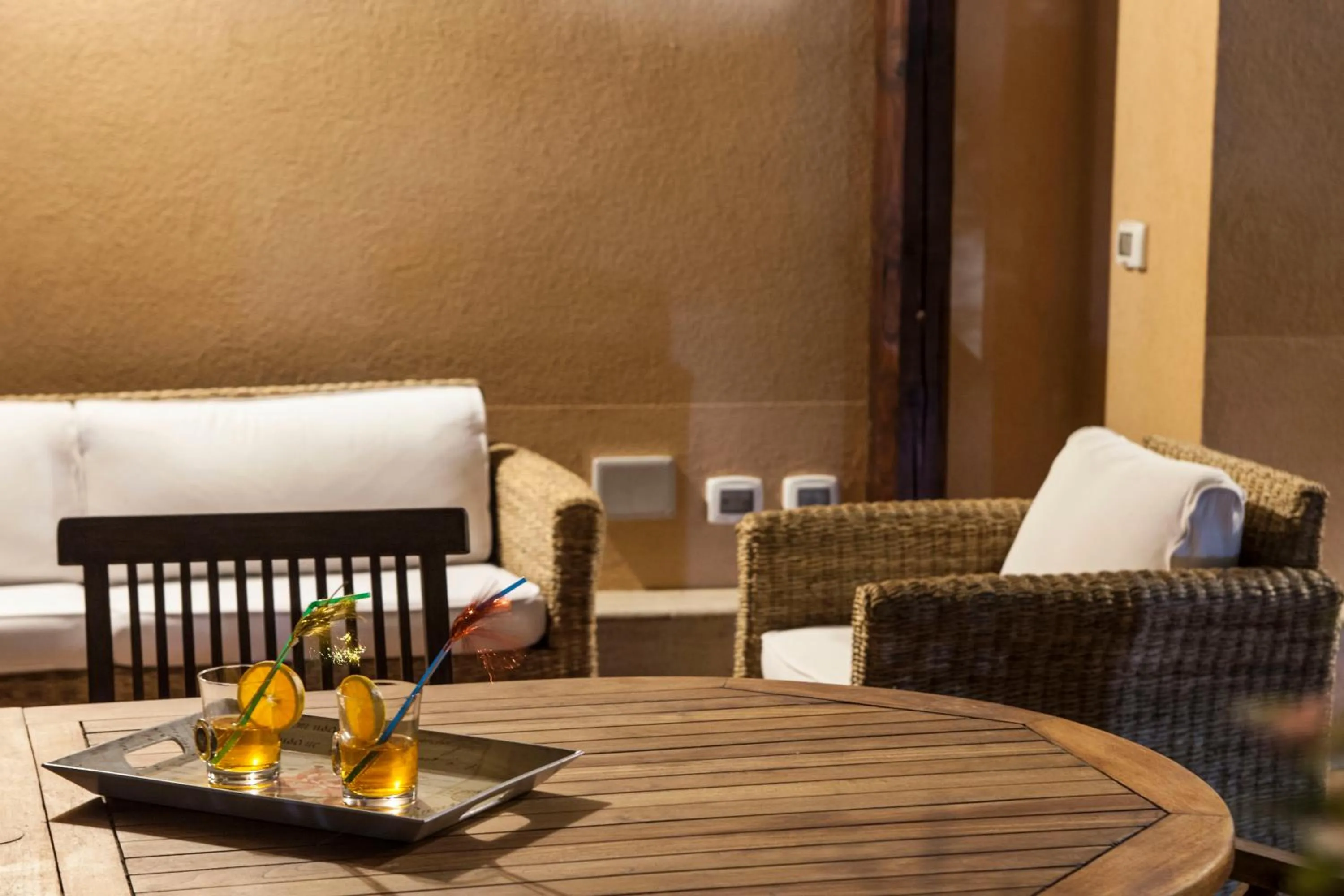 Patio in B&B Villa Seta