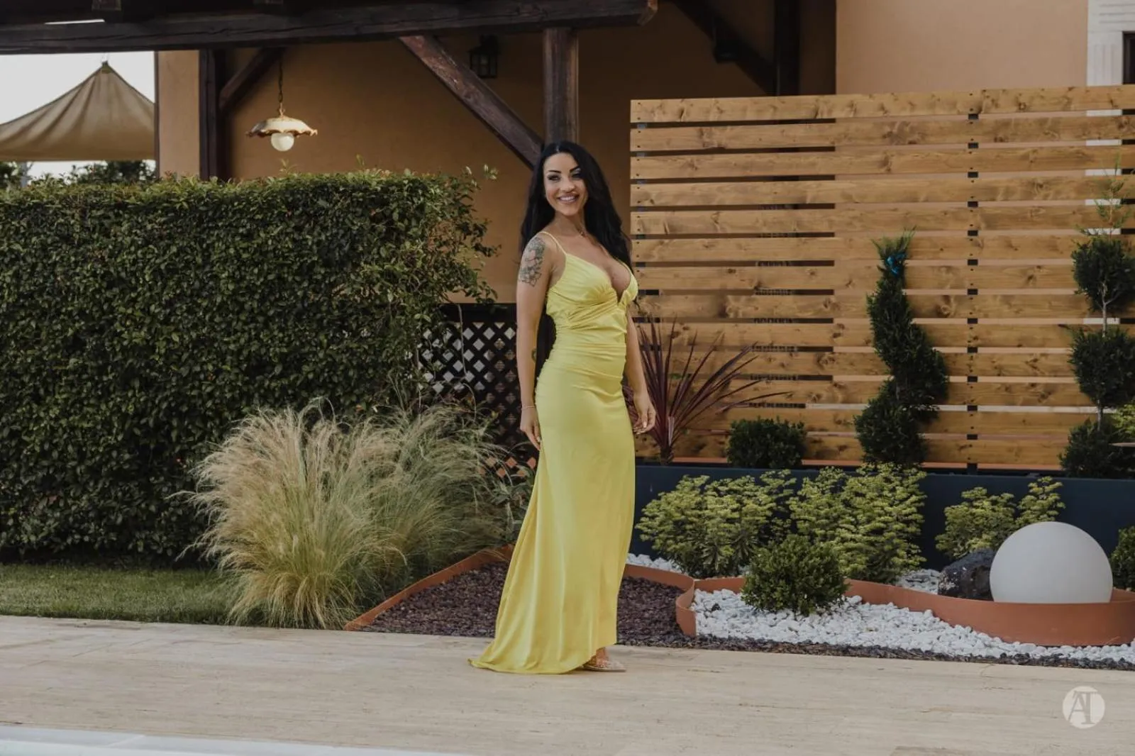 Garden in B&B Villa Seta