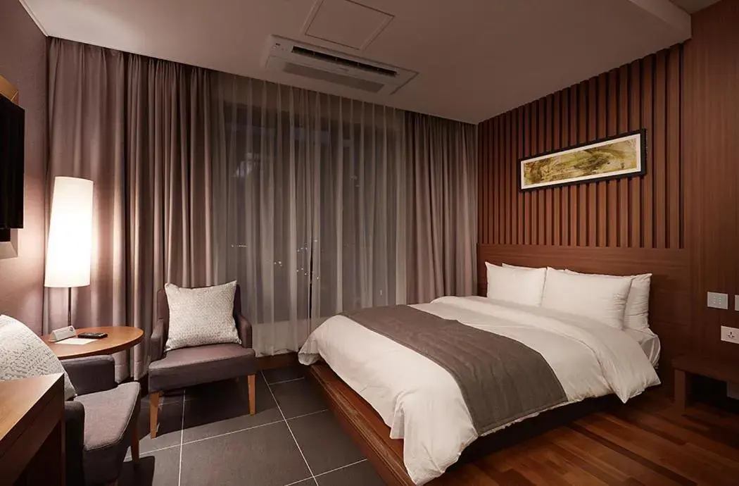 Bed in Osong H Hotel Sejong City Bed in Osong H Hotel Sejong City