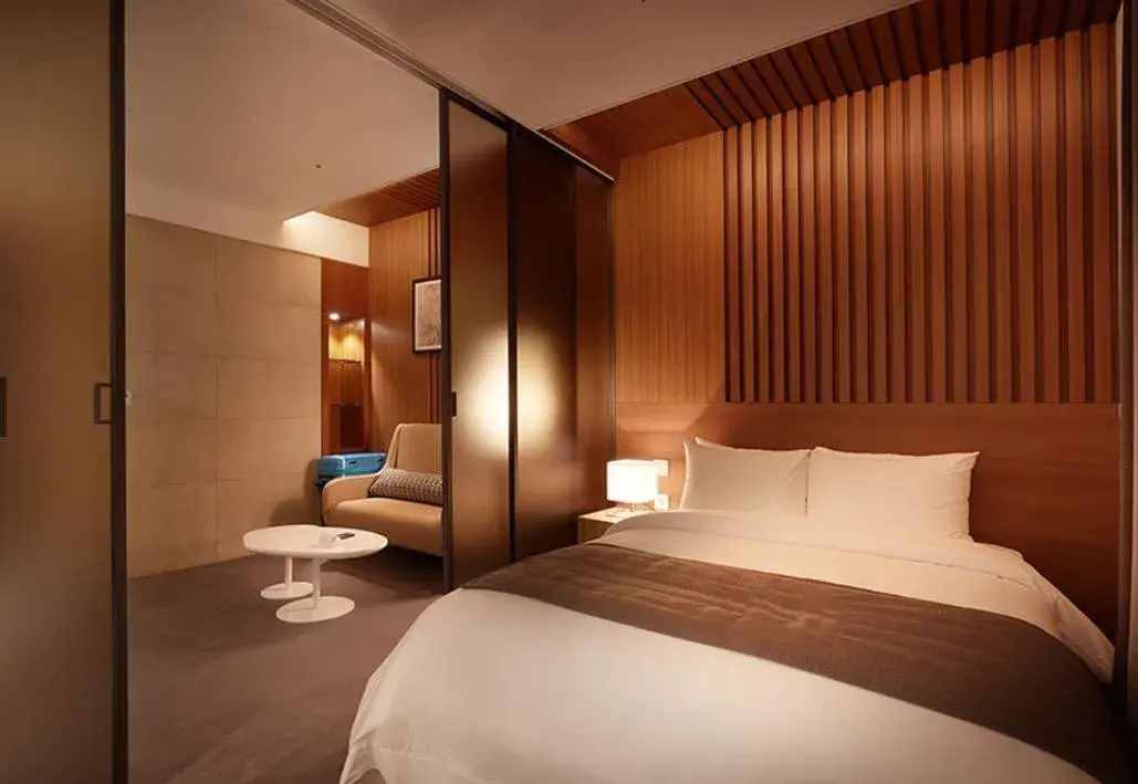 Bed in Osong H Hotel Sejong City Bed in Osong H Hotel Sejong City