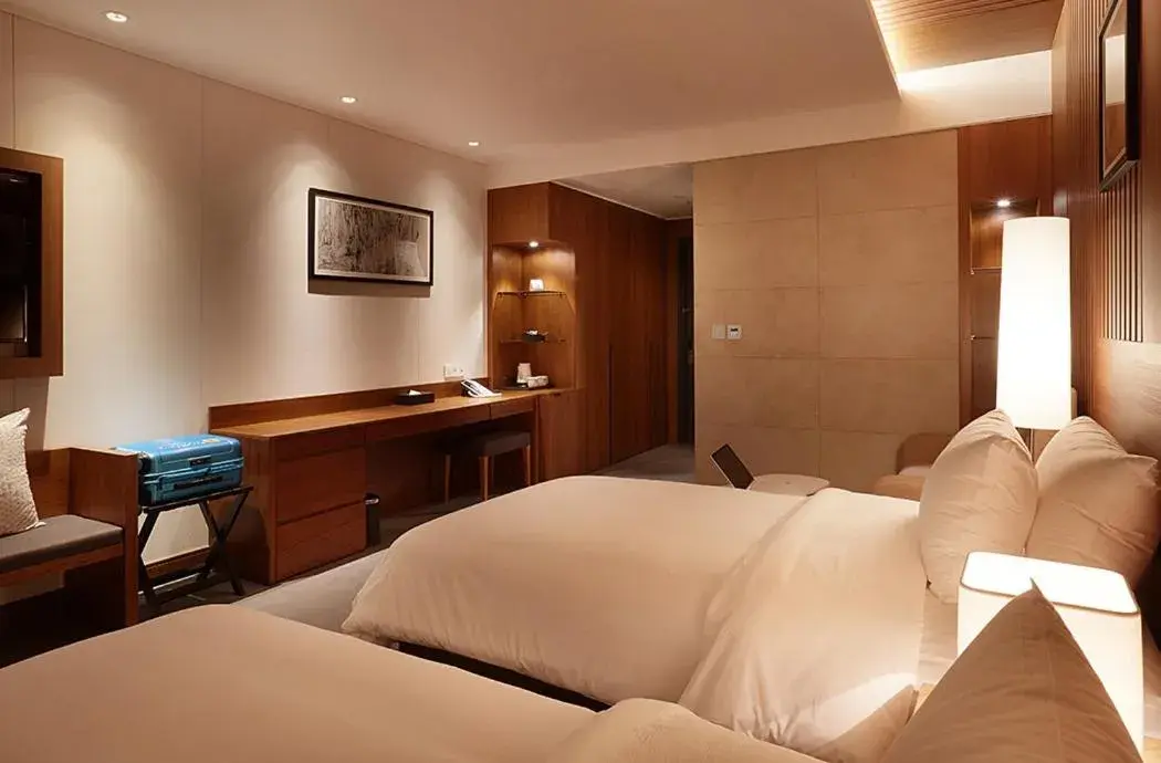 Bed in Osong H Hotel Sejong City Bed in Osong H Hotel Sejong City