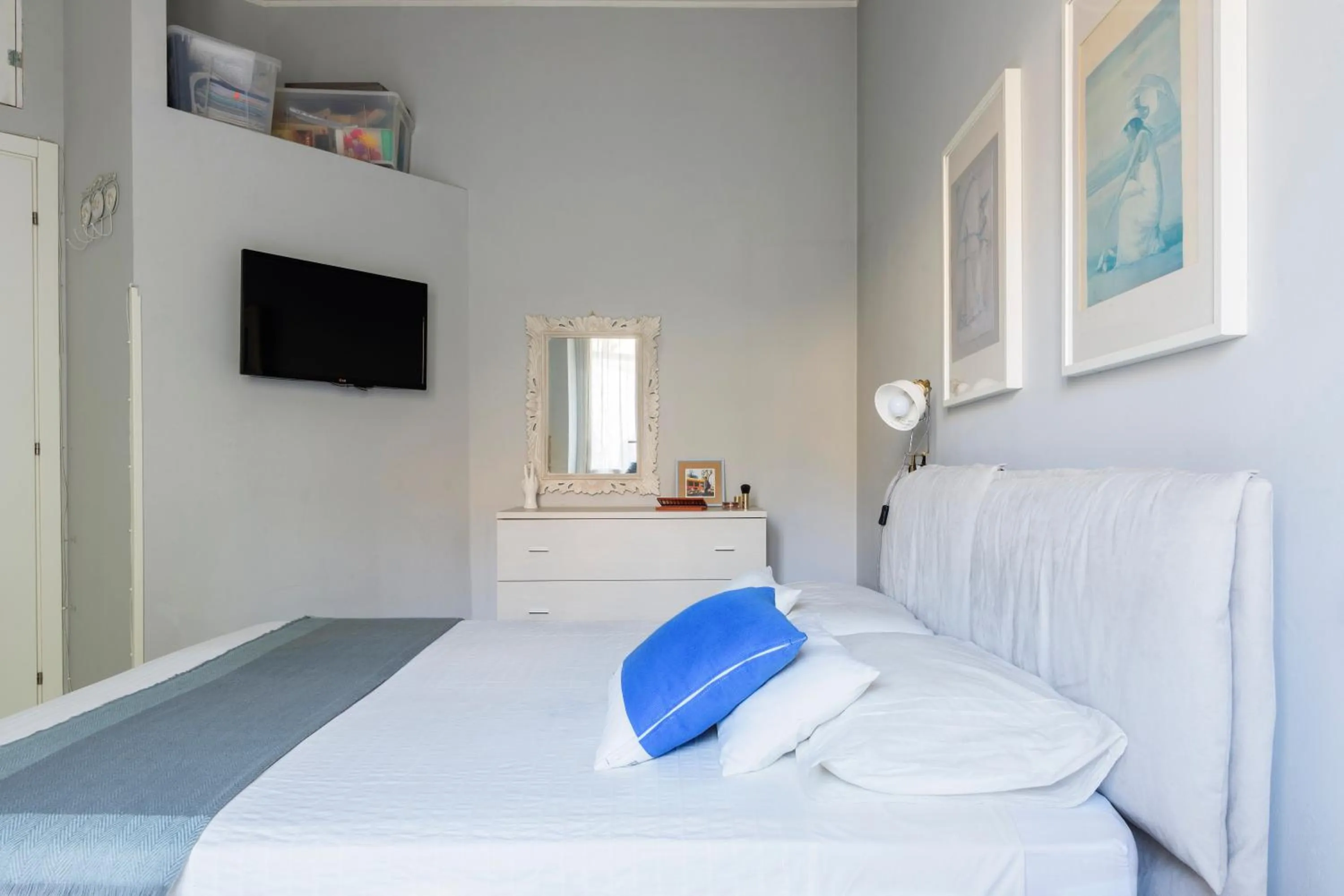 Bed in Pascoli Master Guest apartment