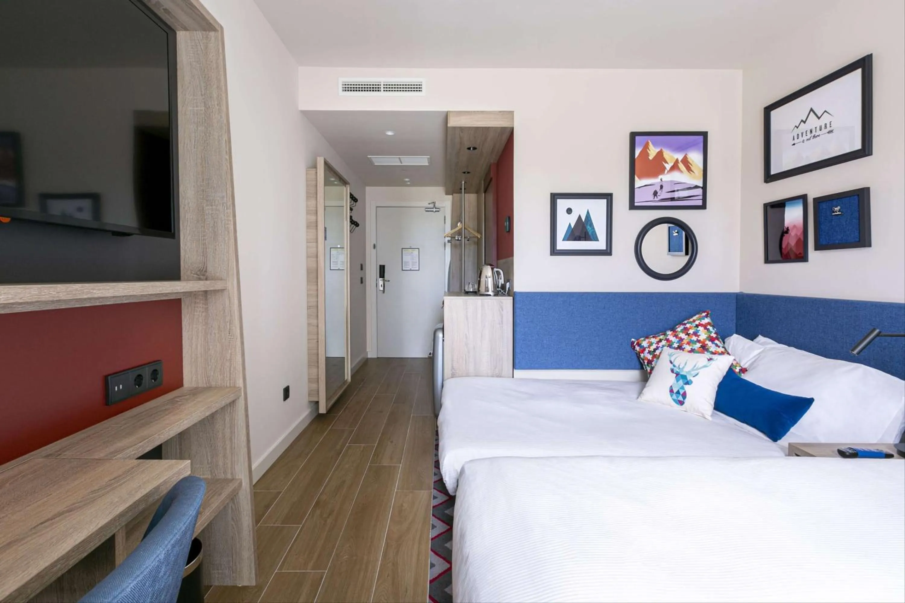 Bed in Hampton By Hilton Alcobendas Madrid