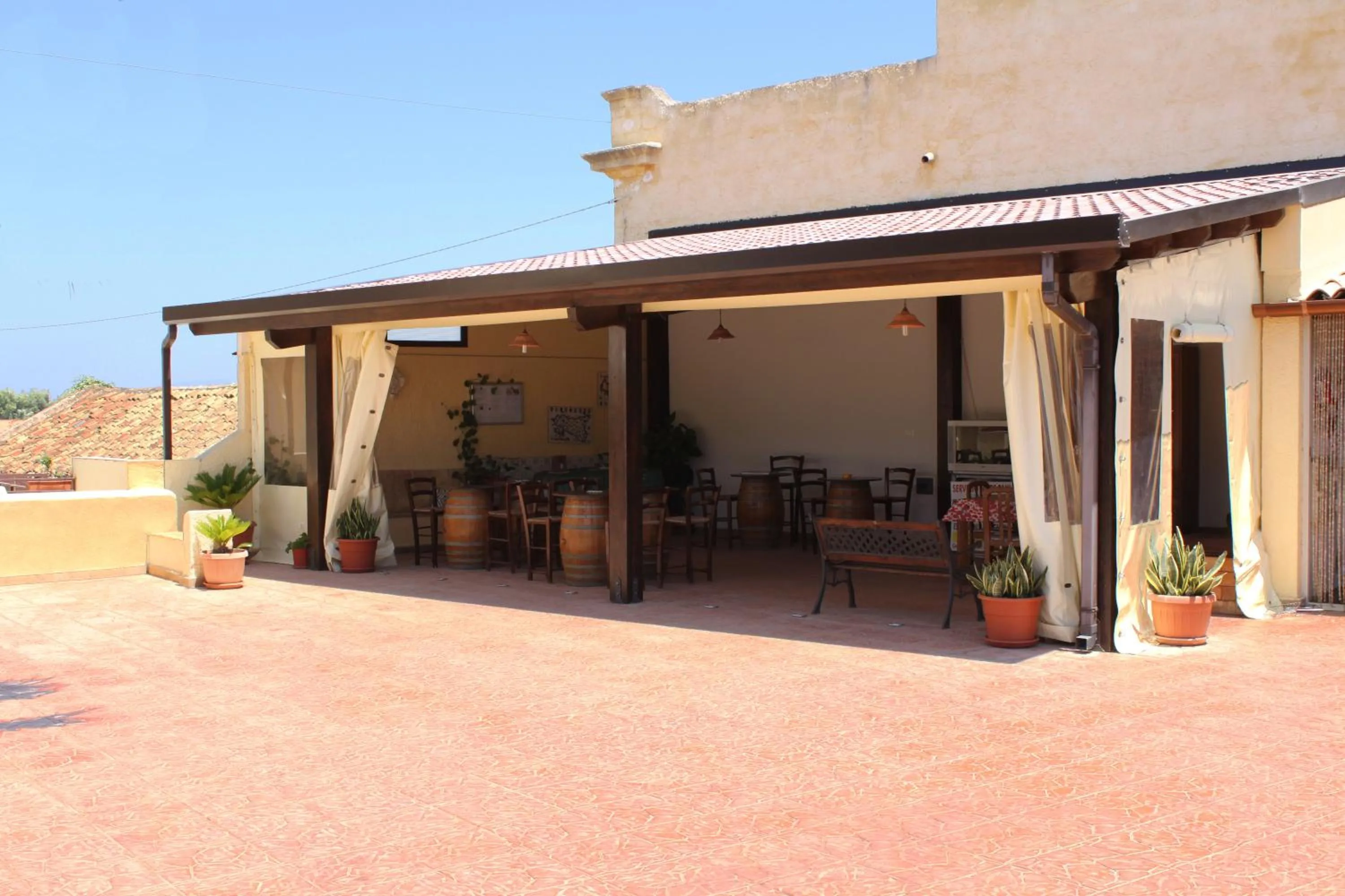 Lounge or bar in Villa Mozia