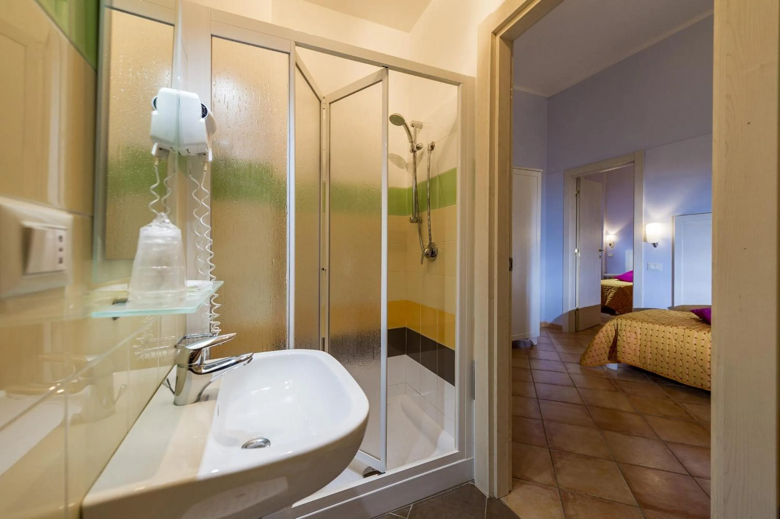 Balcony/Terrace, Bed in Badia Rooms & Breakfast