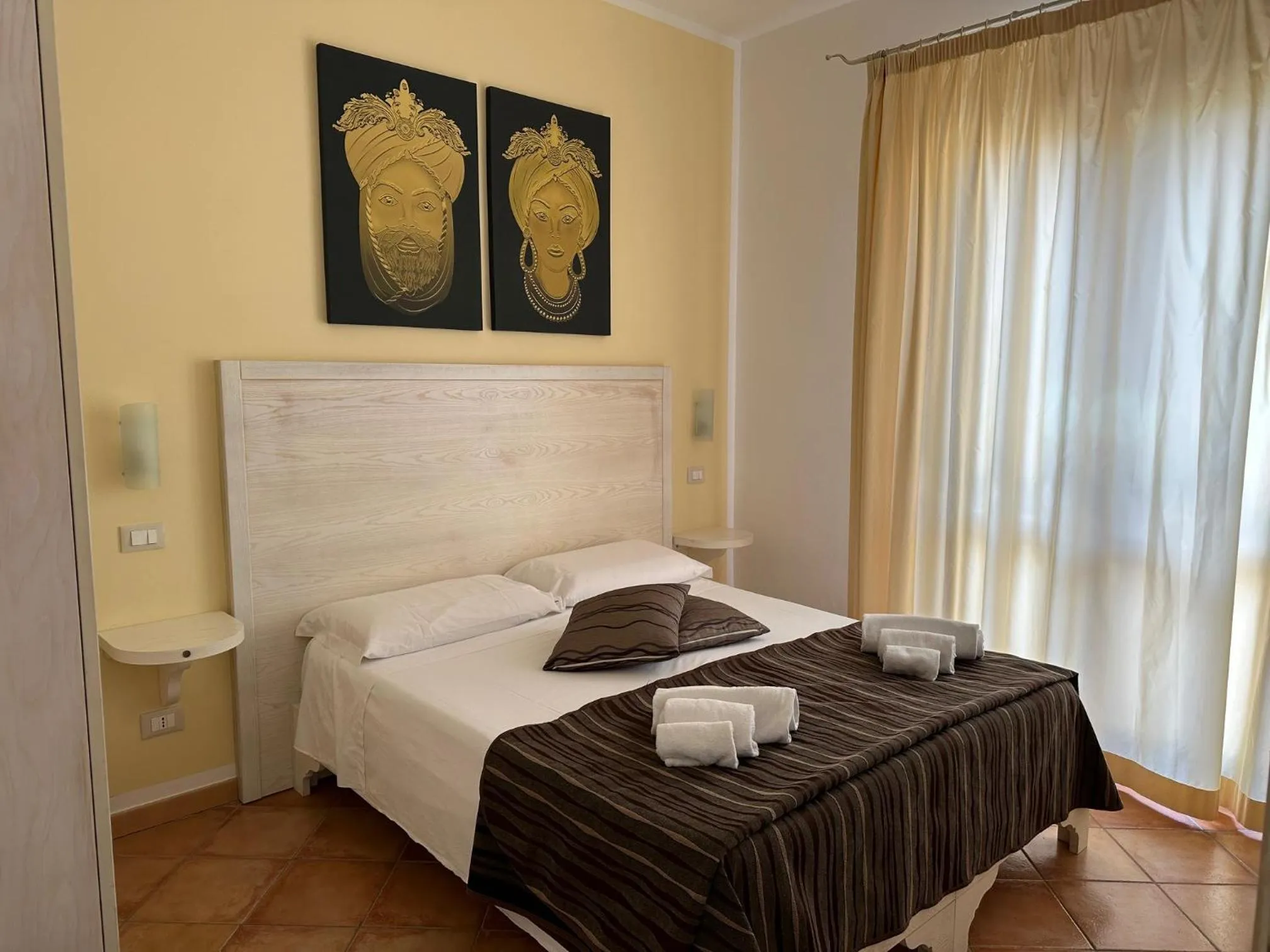 View (from property/room), Bed in Badia Rooms & Breakfast