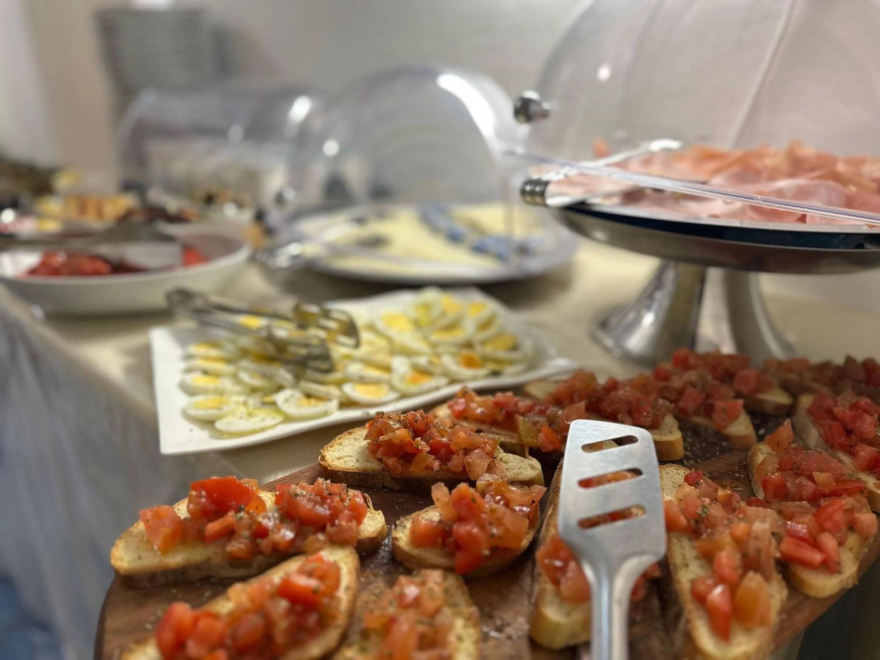 Buffet breakfast in Badia Rooms & Breakfast