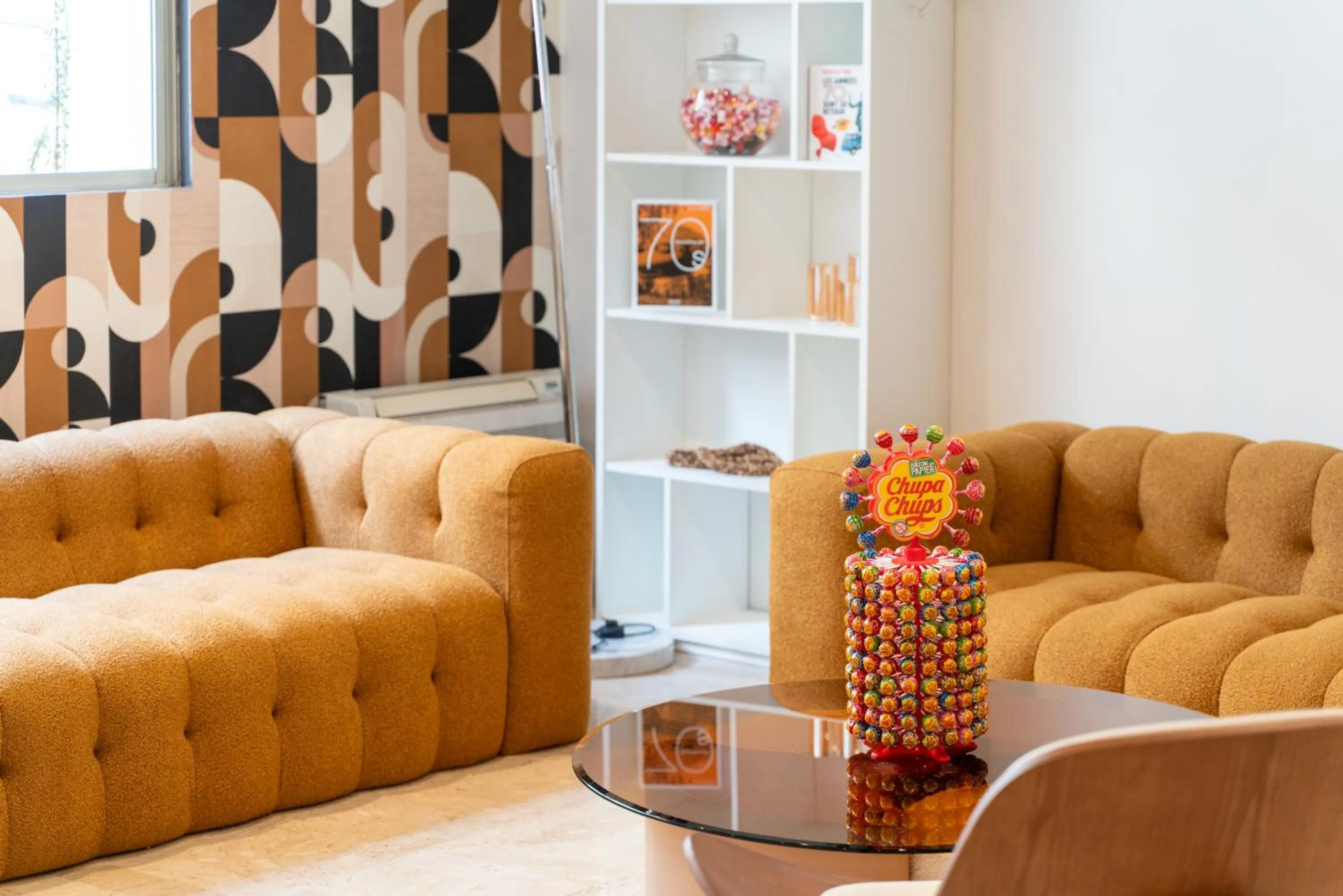 Living room in Hôtel Comté de Nice