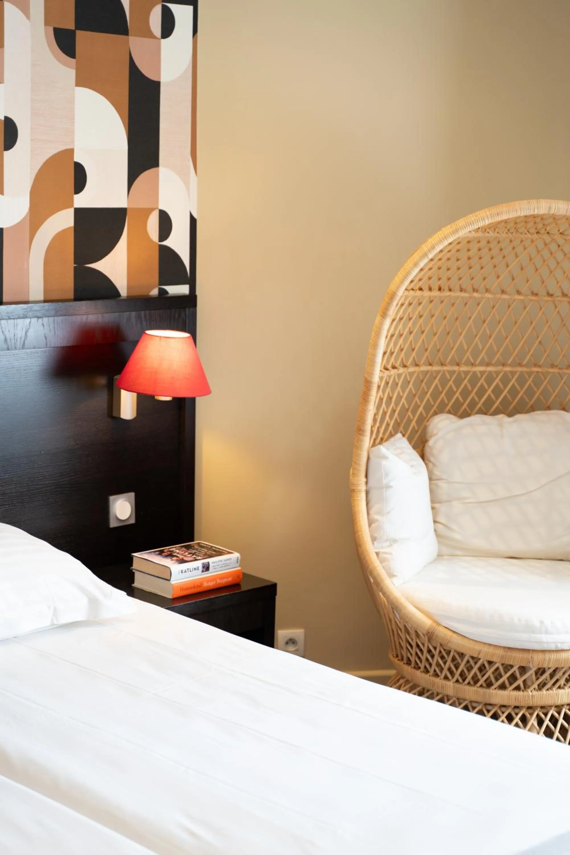 Bed in Hôtel Comté de Nice