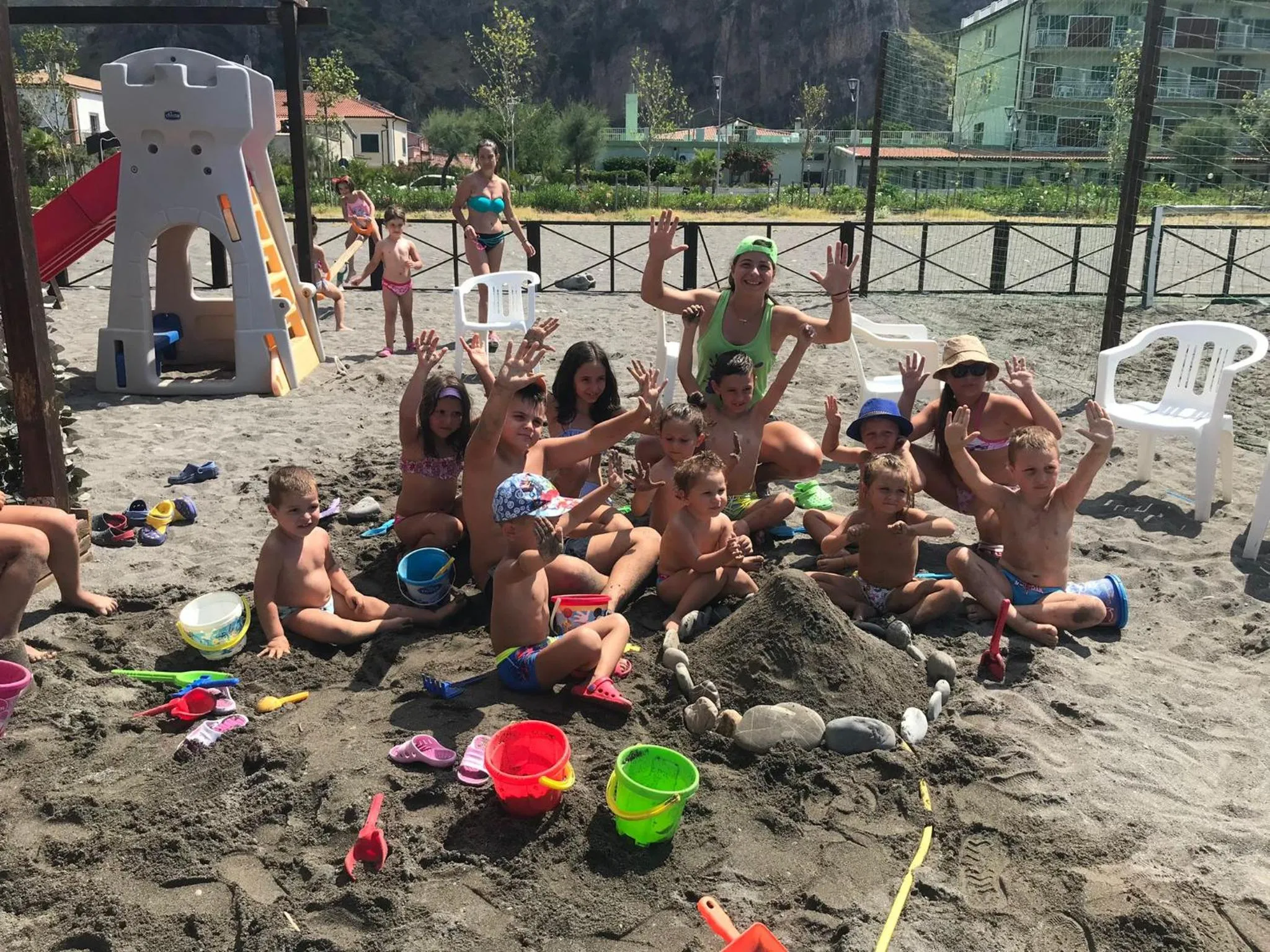 Beach in Hotel Germania