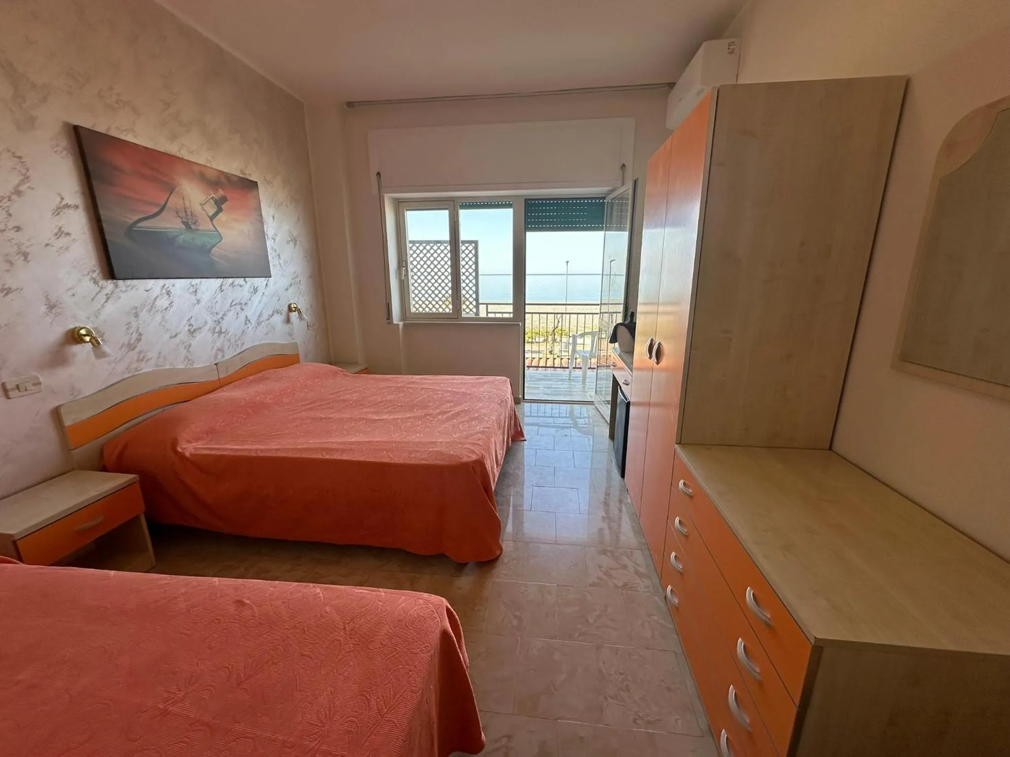 Sea view in Hotel Germania