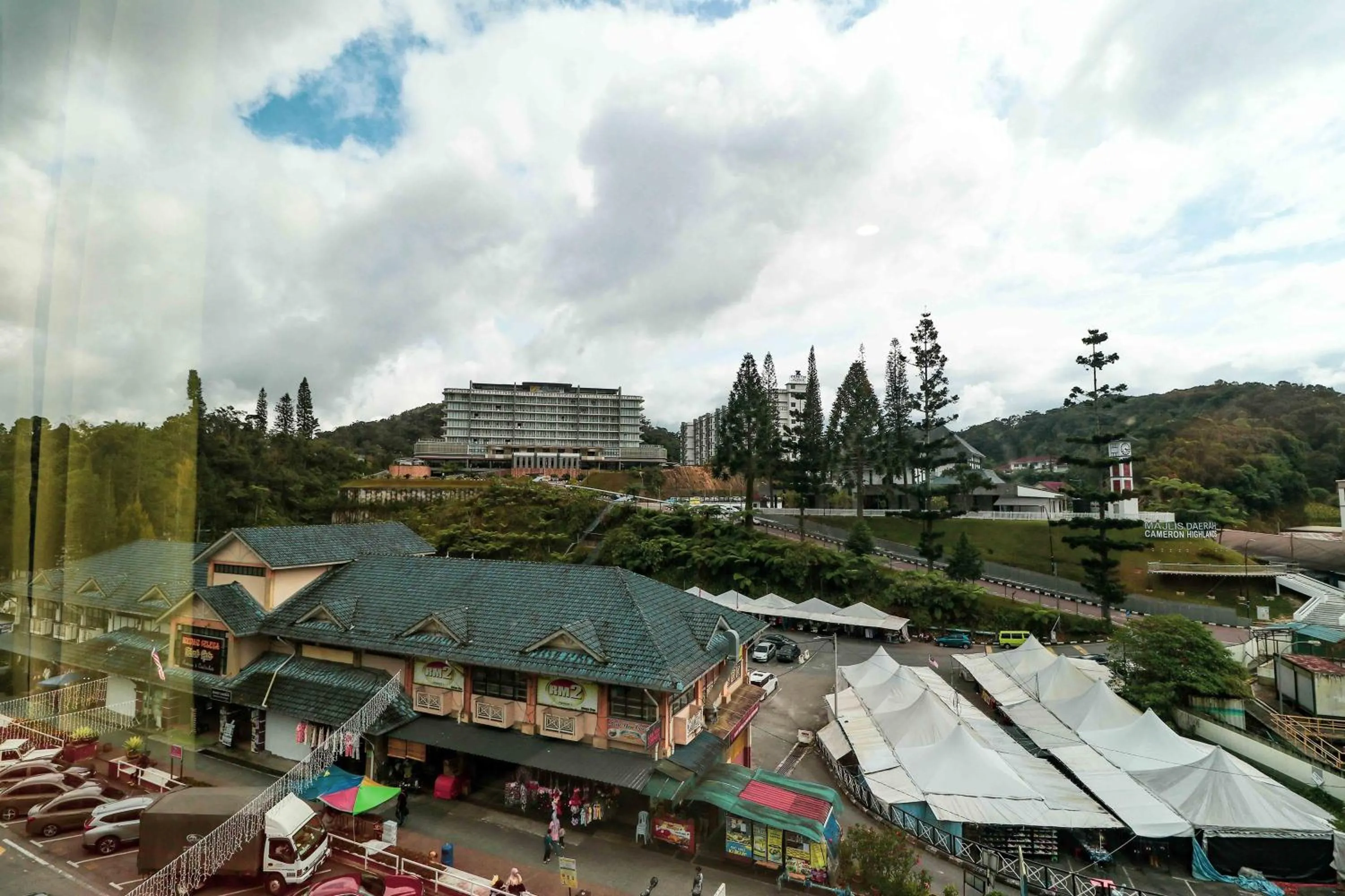 City view in Hotel Rose Crest Hill, Cameron Highlands