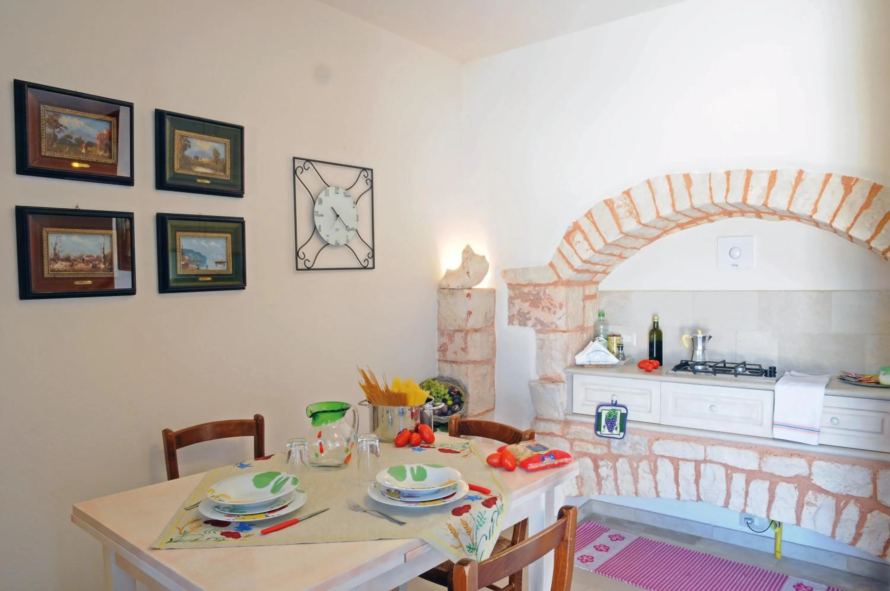 Kitchen or kitchenette in Micele Holiday Houses