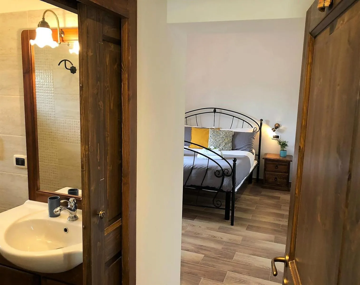 Bathroom in B&B Mandorla Amara