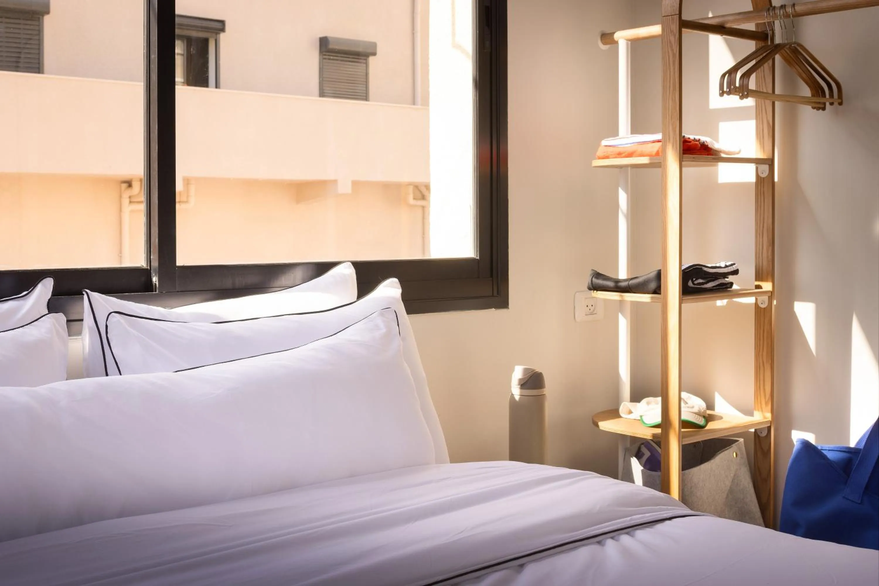 Bed in Monochrome - by Loginn Tel-Avivian hotels