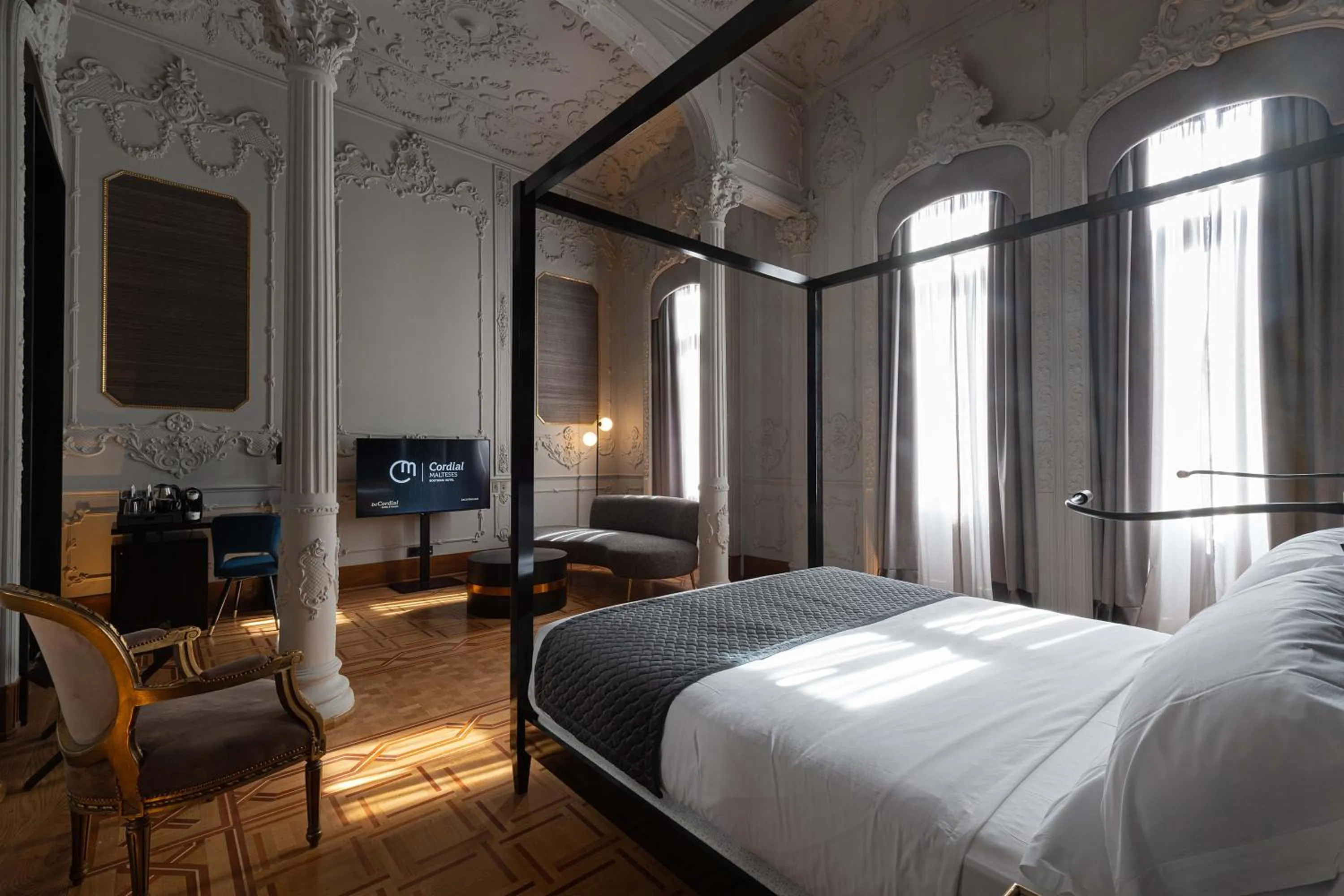 Bed in Boutique Hotel Cordial Malteses