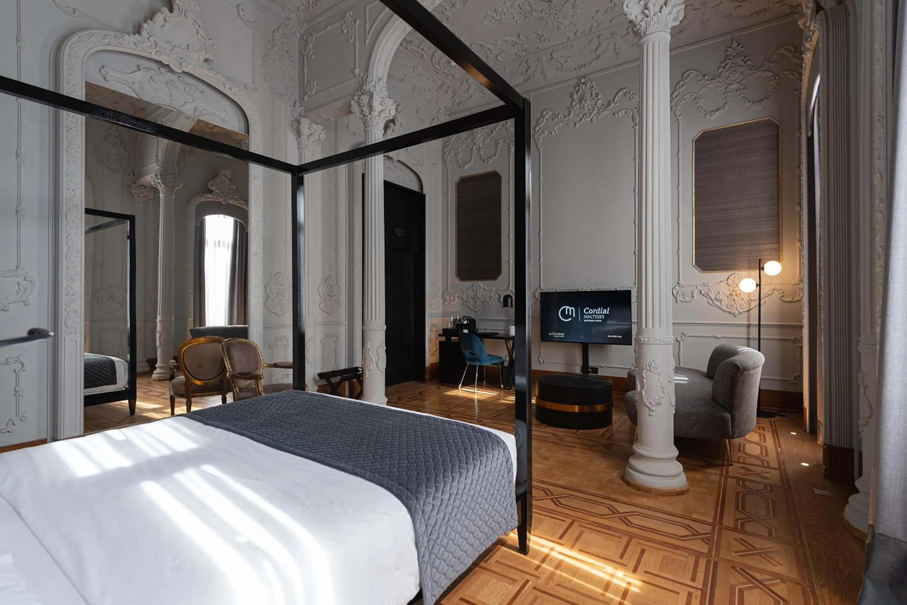 Bed in Boutique Hotel Cordial Malteses