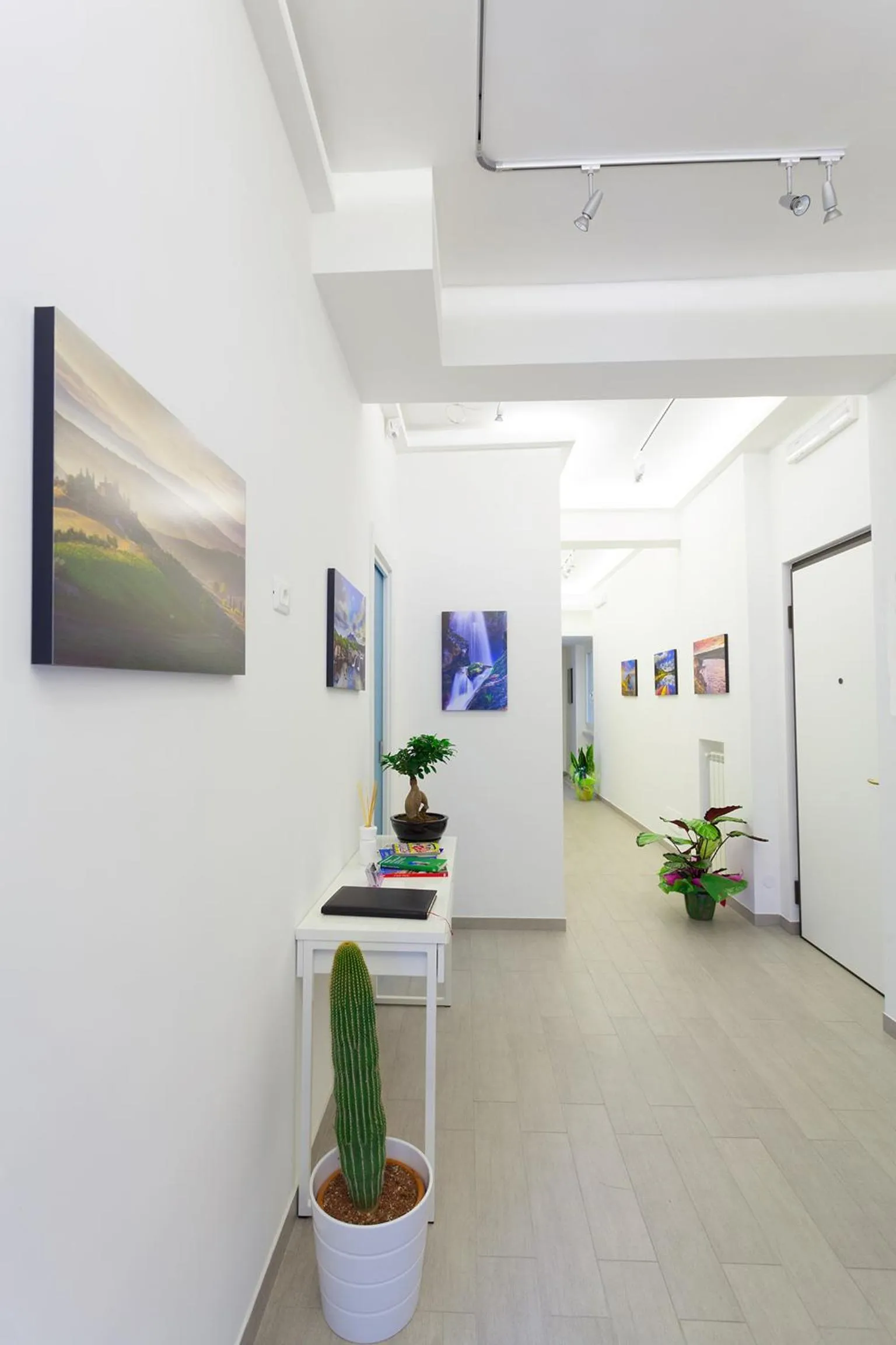 Communal kitchen in Elements Guest House