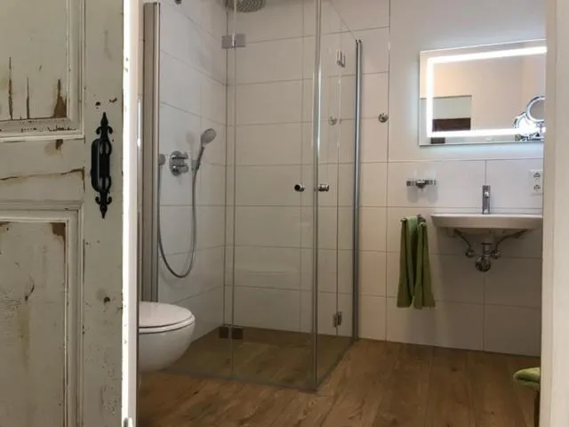 Bathroom in Lauras Weinherberge