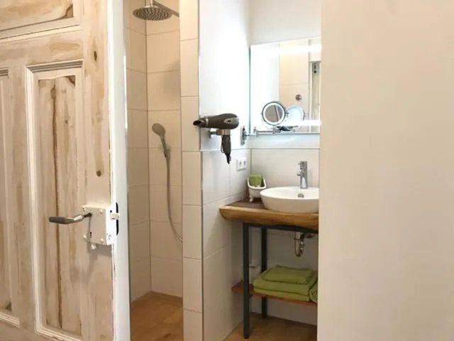 Bathroom in Lauras Weinherberge