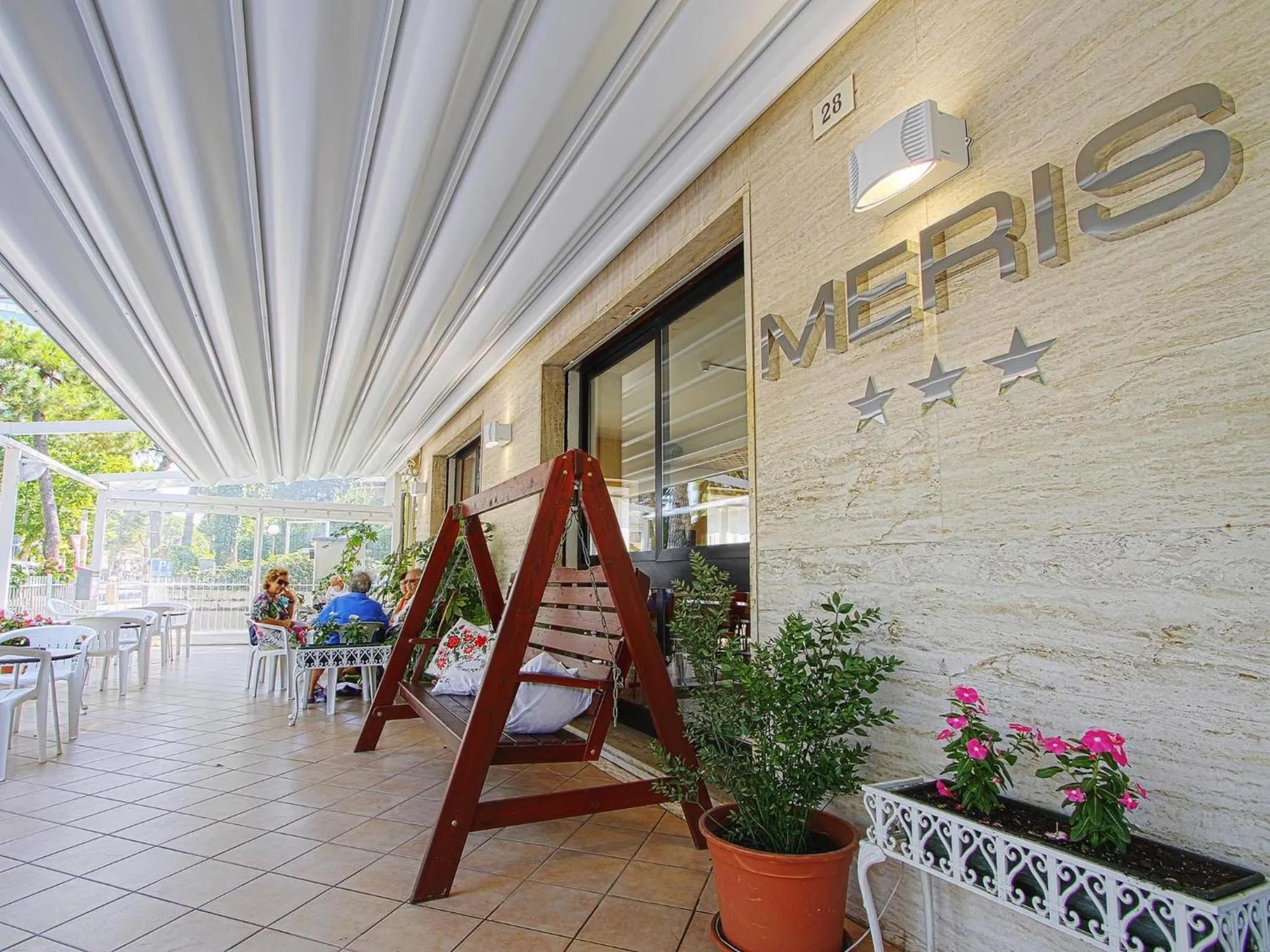 Garden in Hotel Meris