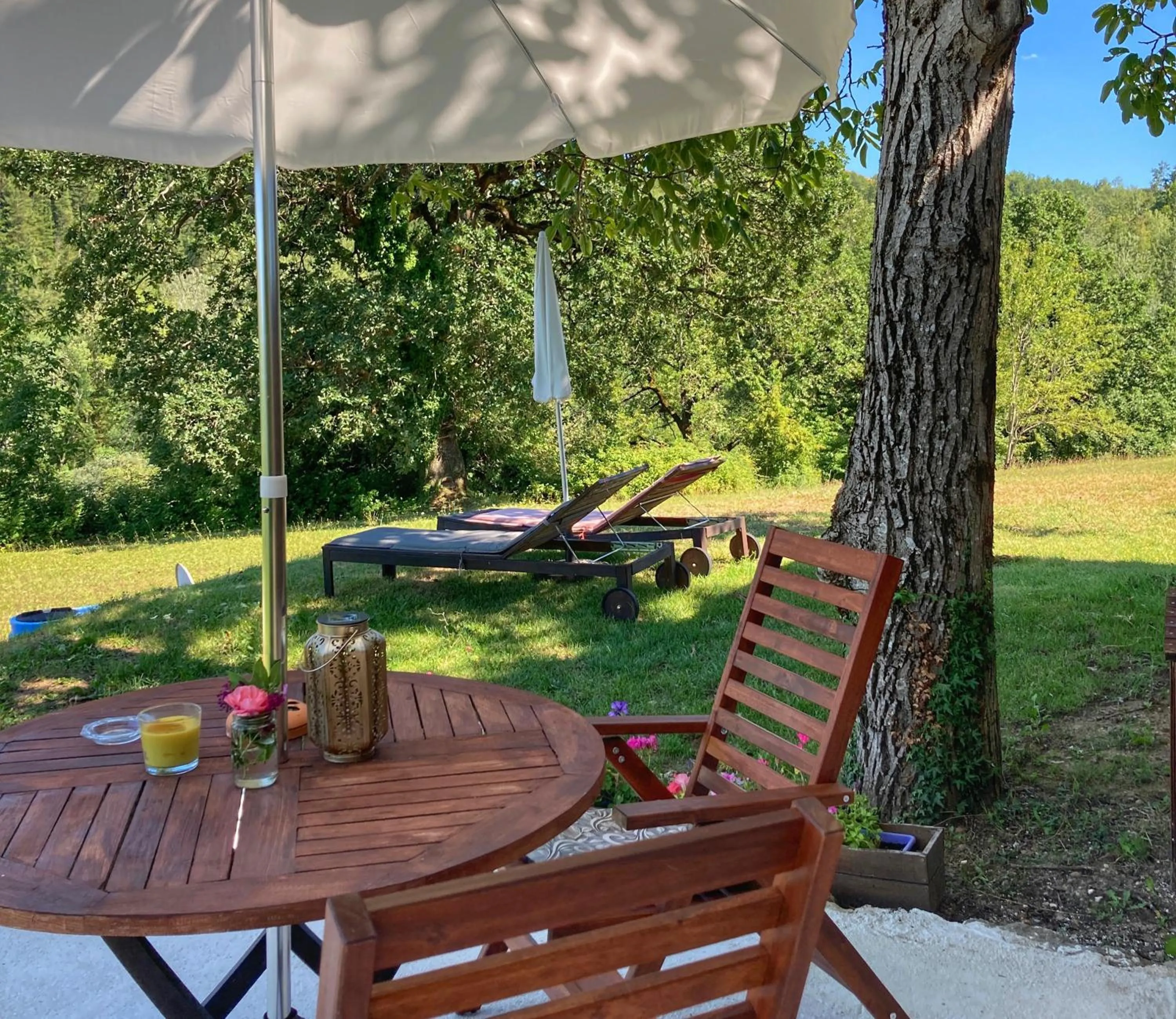 Patio in Il Nascondiglio - The Hideaway