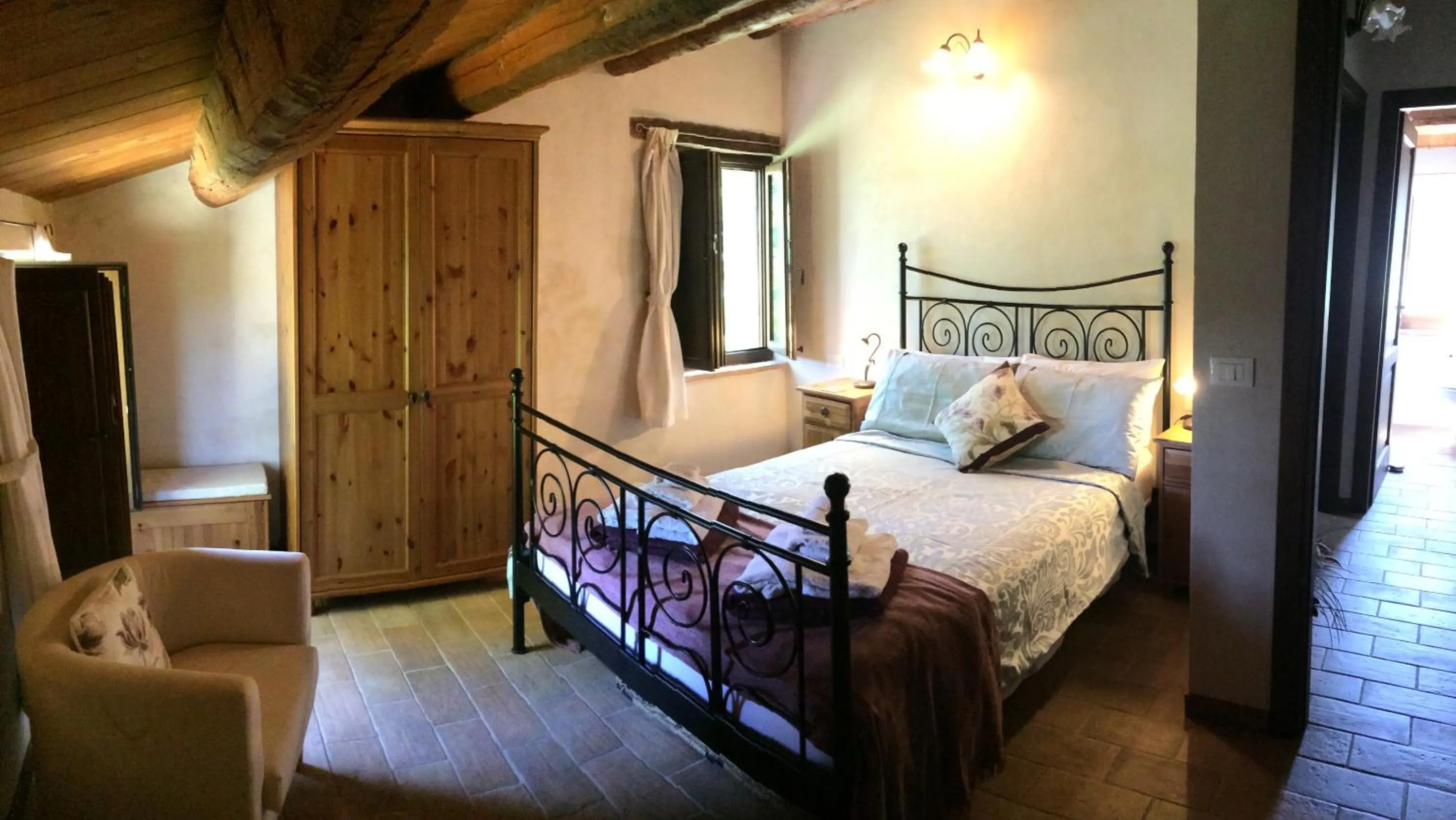 Bed in Il Nascondiglio - The Hideaway