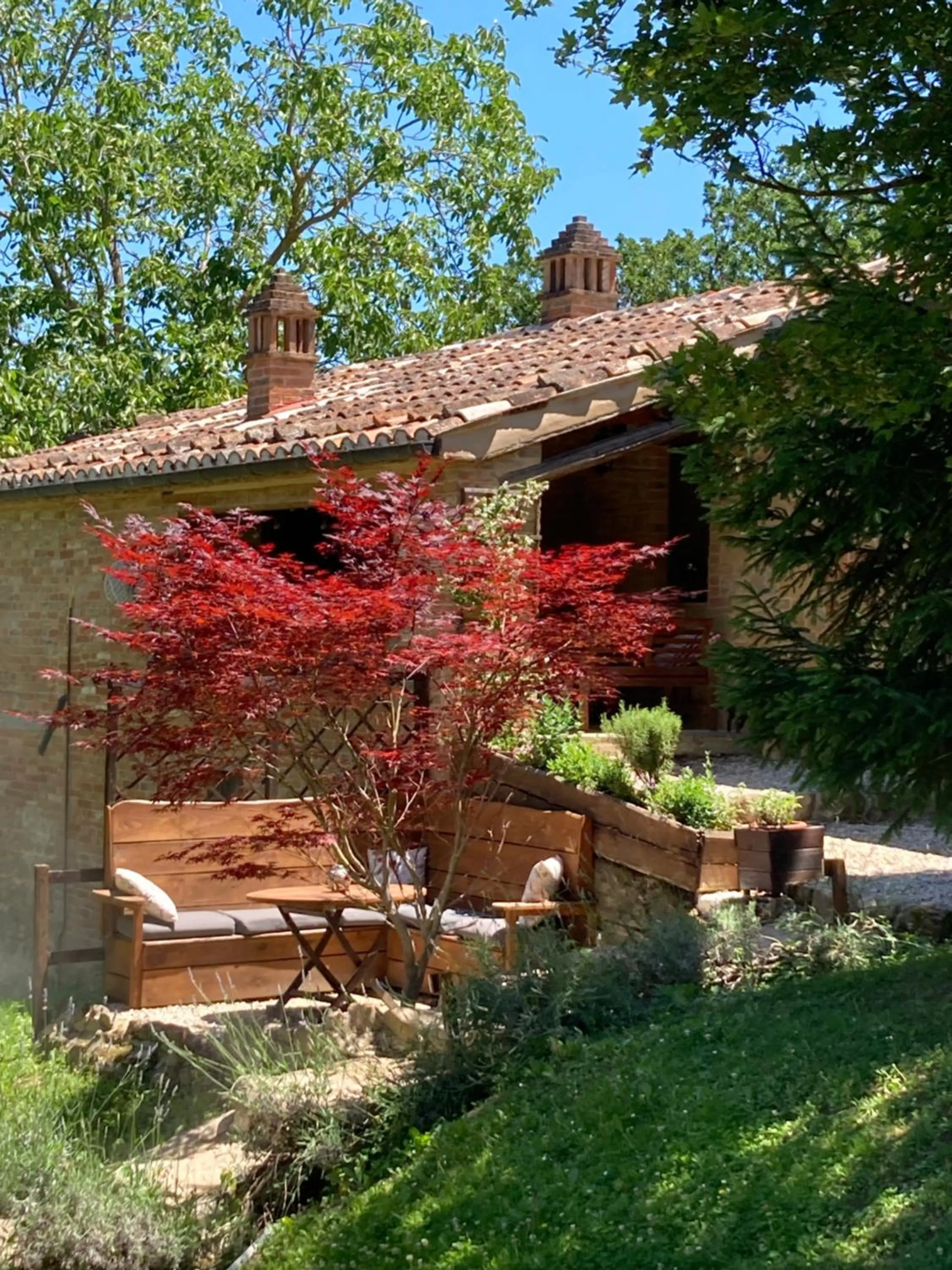 Garden in Il Nascondiglio - The Hideaway