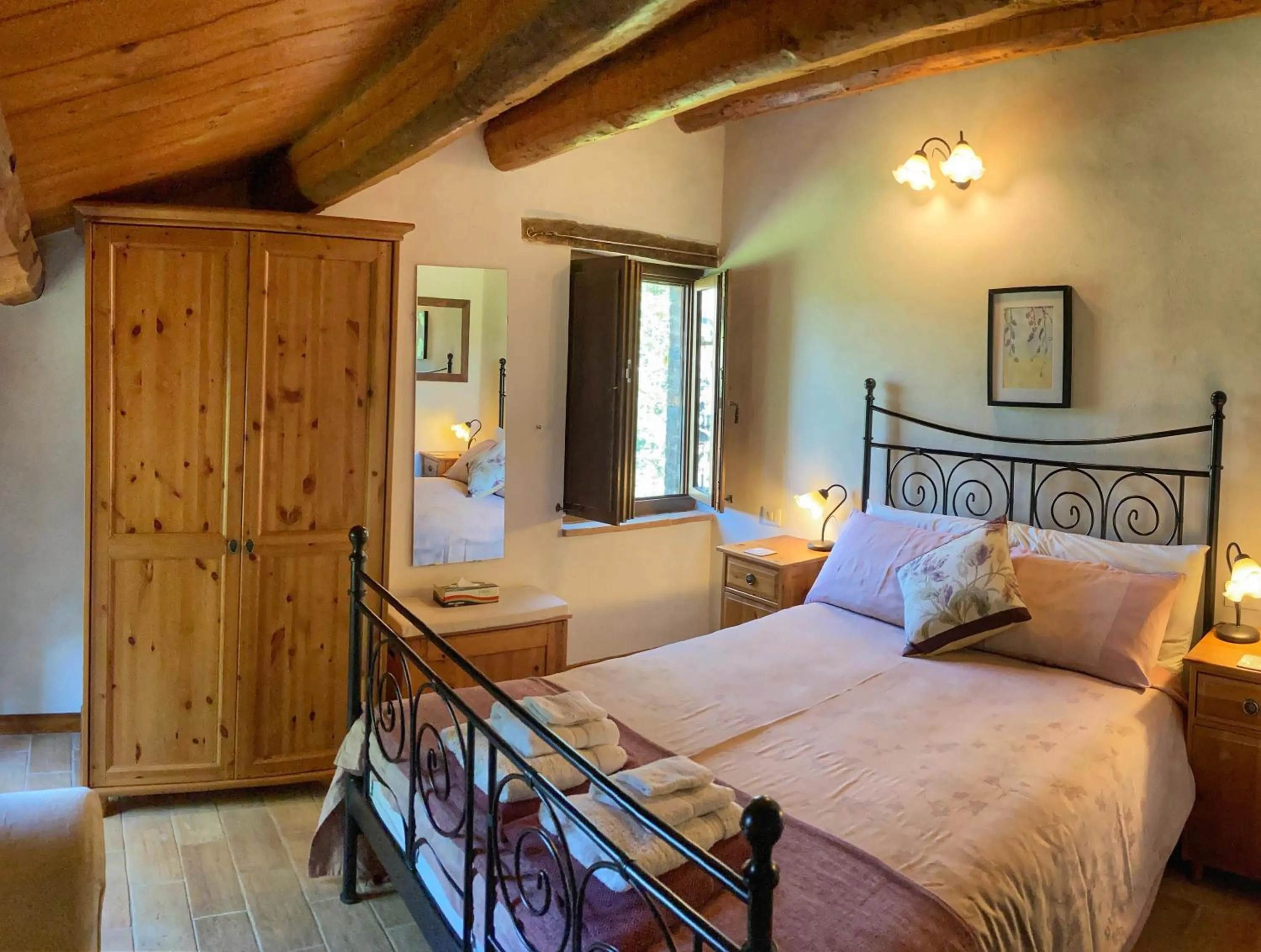 Bed in Il Nascondiglio - The Hideaway