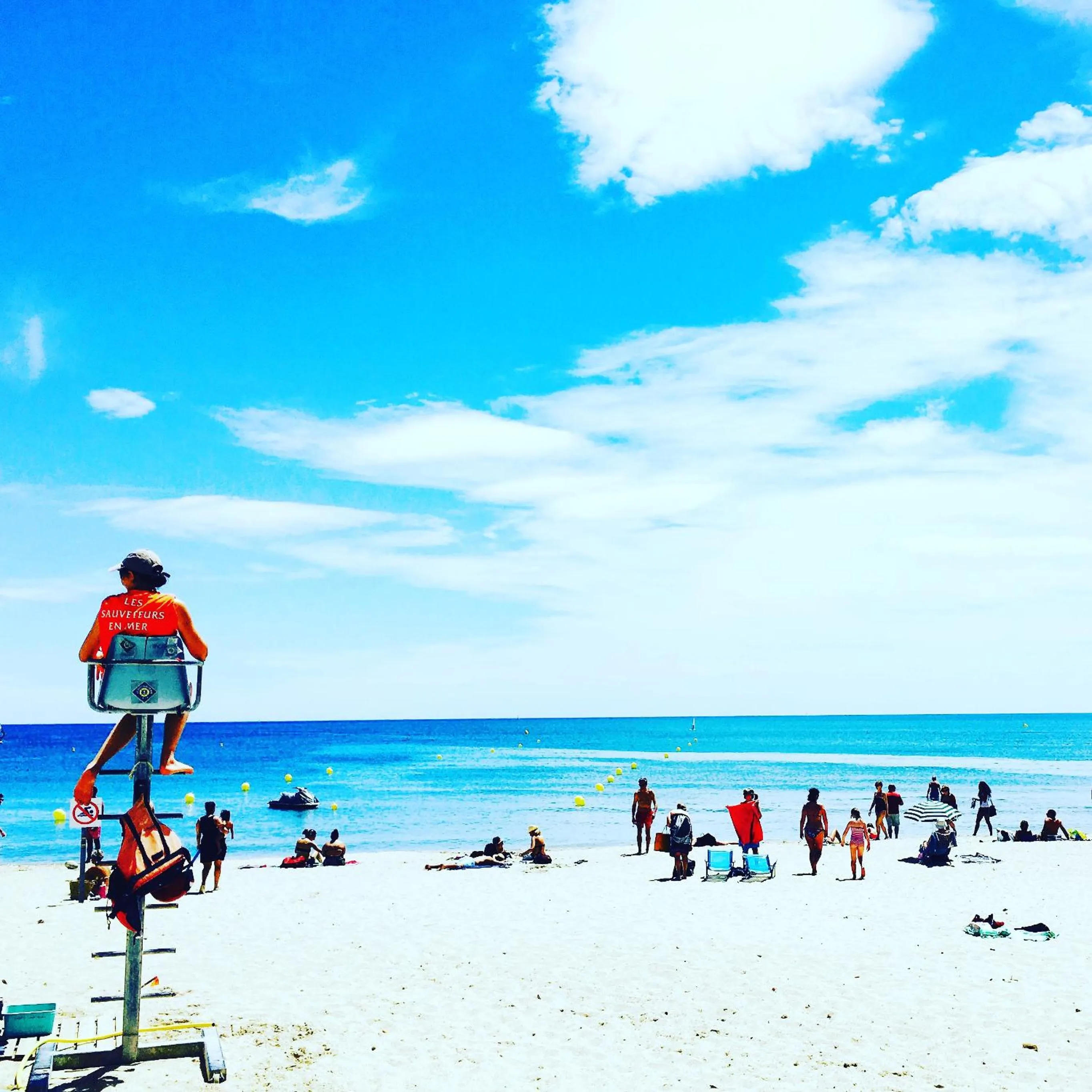 Beach in Amerique Hotel Palavas - Piscine - Plage