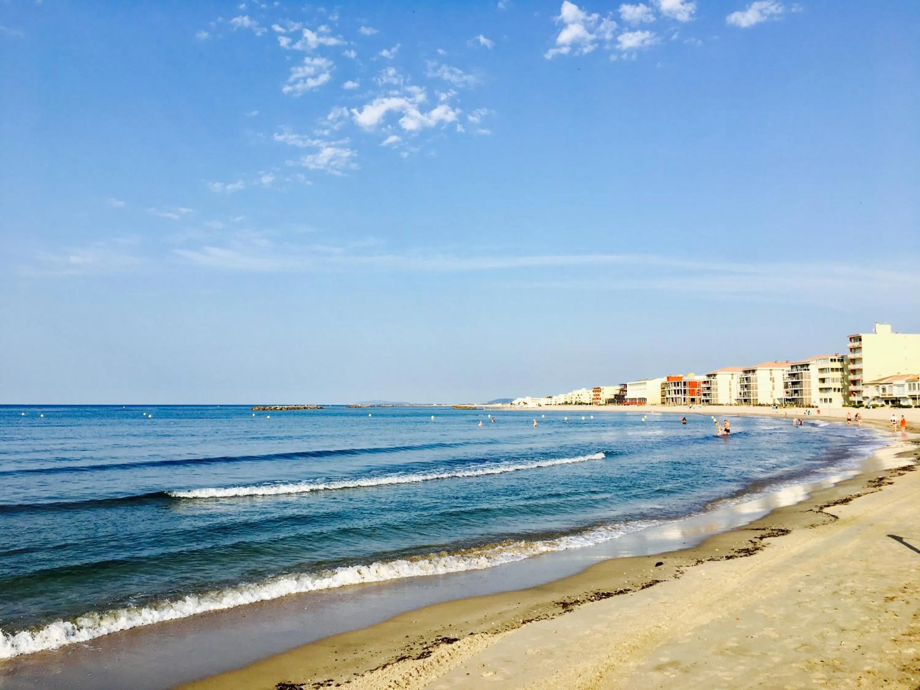 Beach in Amerique Hotel Palavas - Piscine - Plage