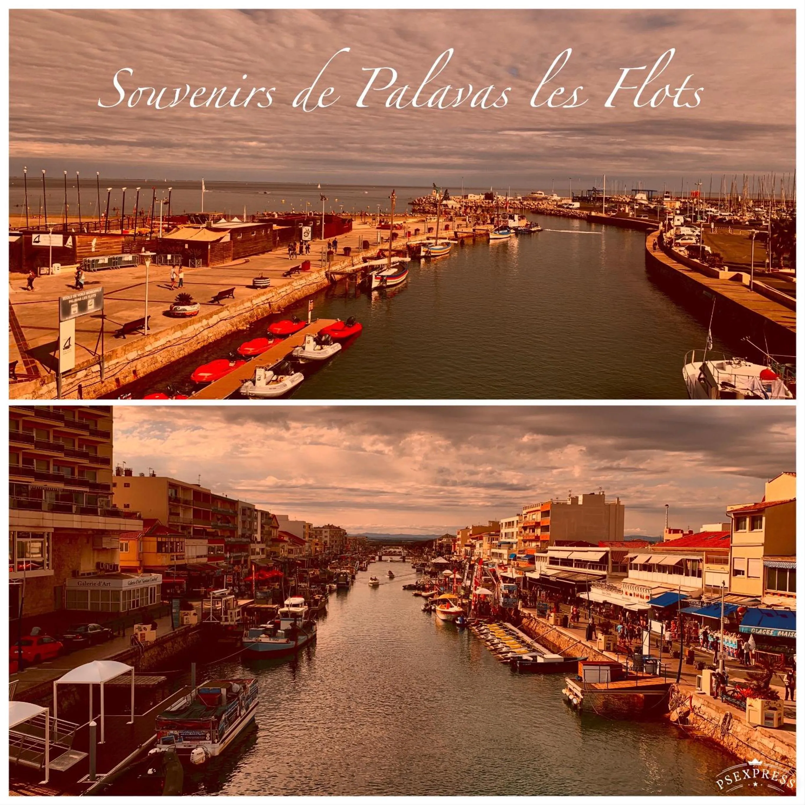 On site in Amerique Hotel Palavas - Piscine - Plage