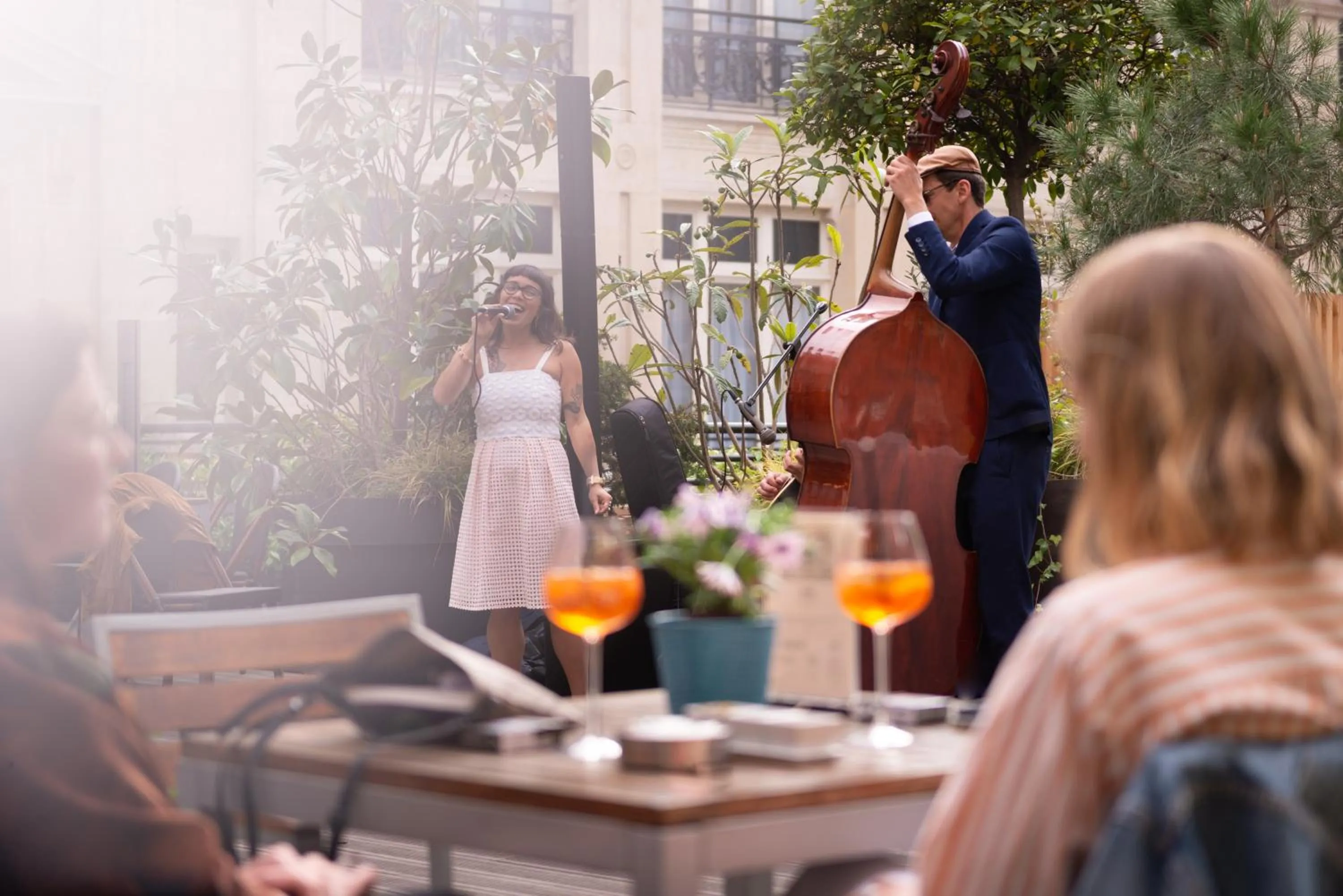 Balcony/Terrace in Crowne Plaza Paris - Republique by IHG