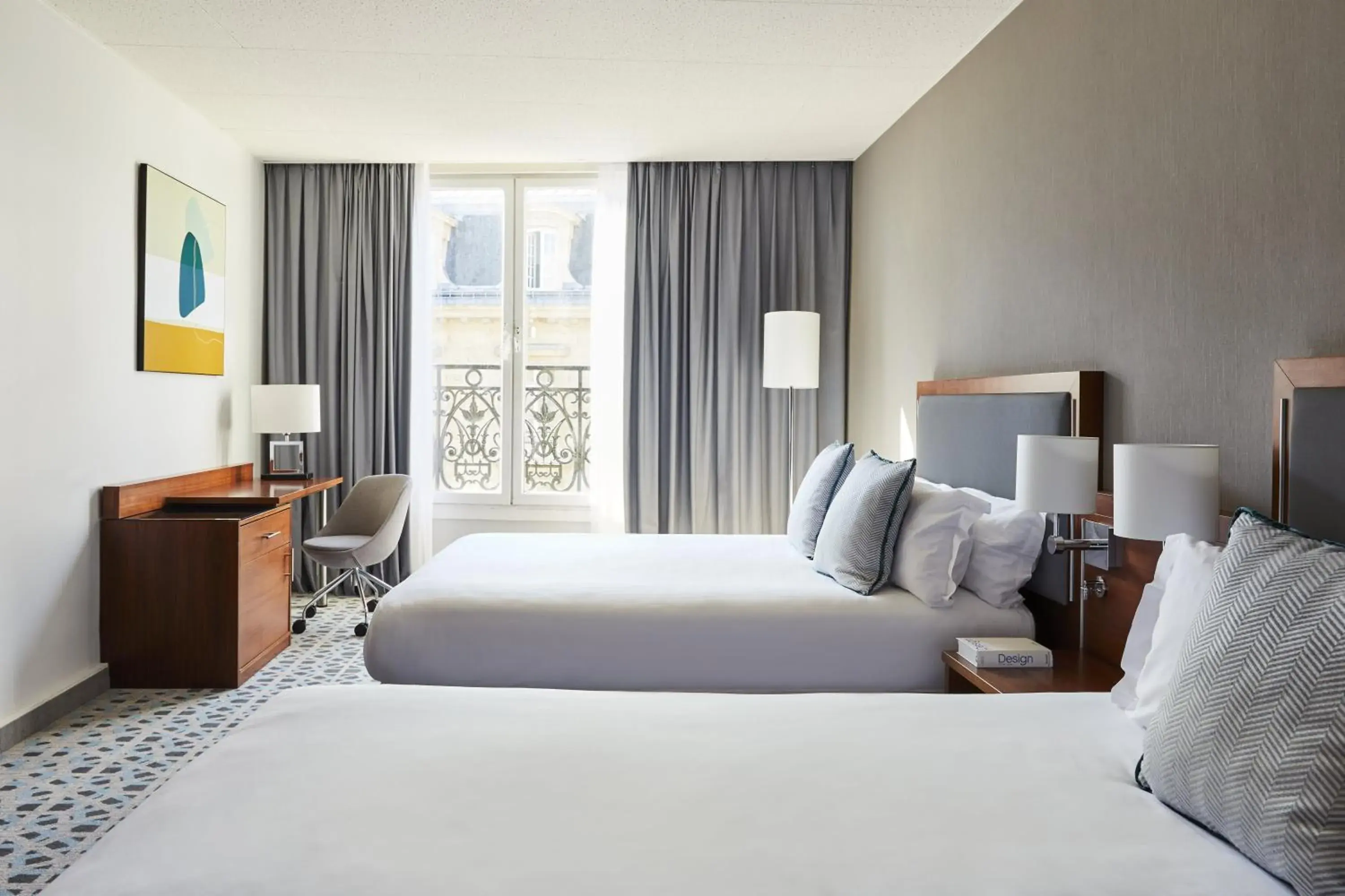 Standard Double Room with Two Double Beds in Crowne Plaza Paris - Republique by IHG Standard Double Room with Two Double Beds in Crowne Plaza Paris - Republique by IHG